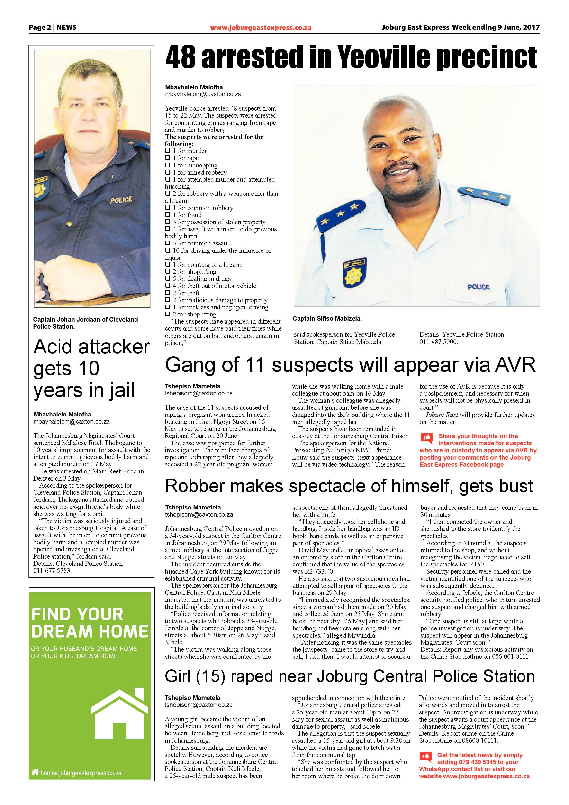 Joburg East Express 9 June 2017 page 2