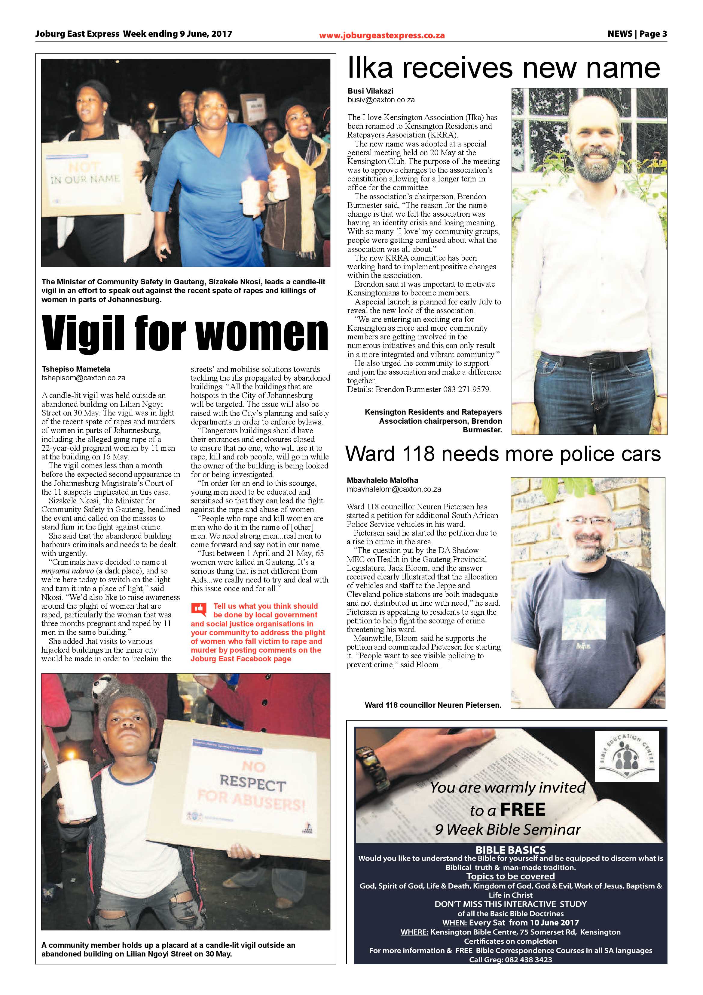 Joburg East Express 9 June 2017 page 3