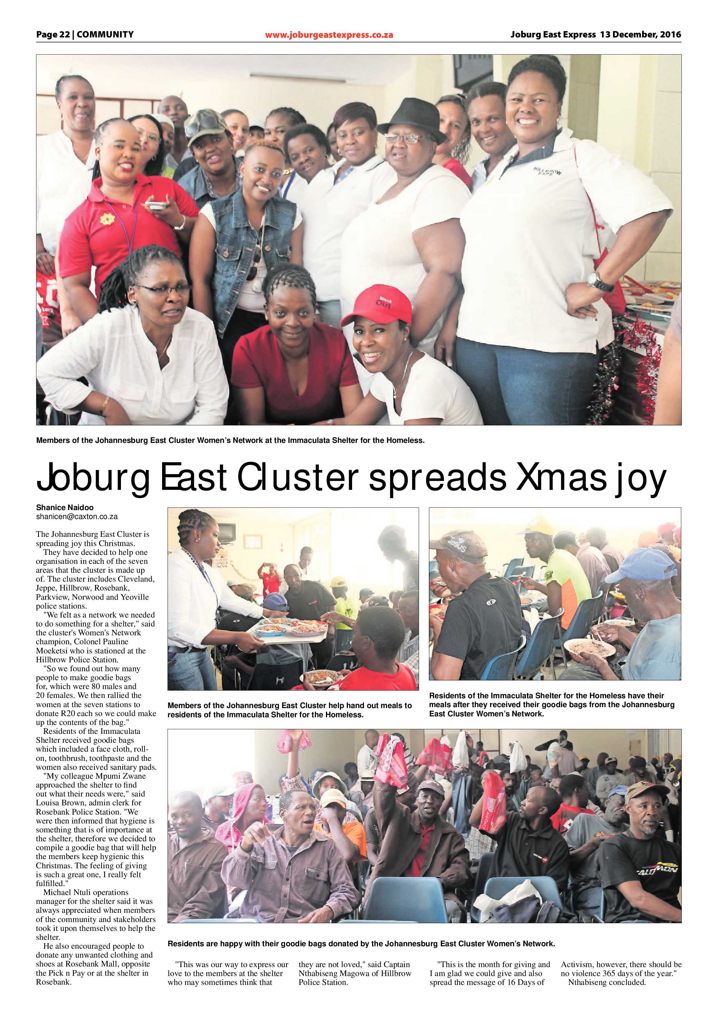 Joburg East Express 12 December 2016 page 22
