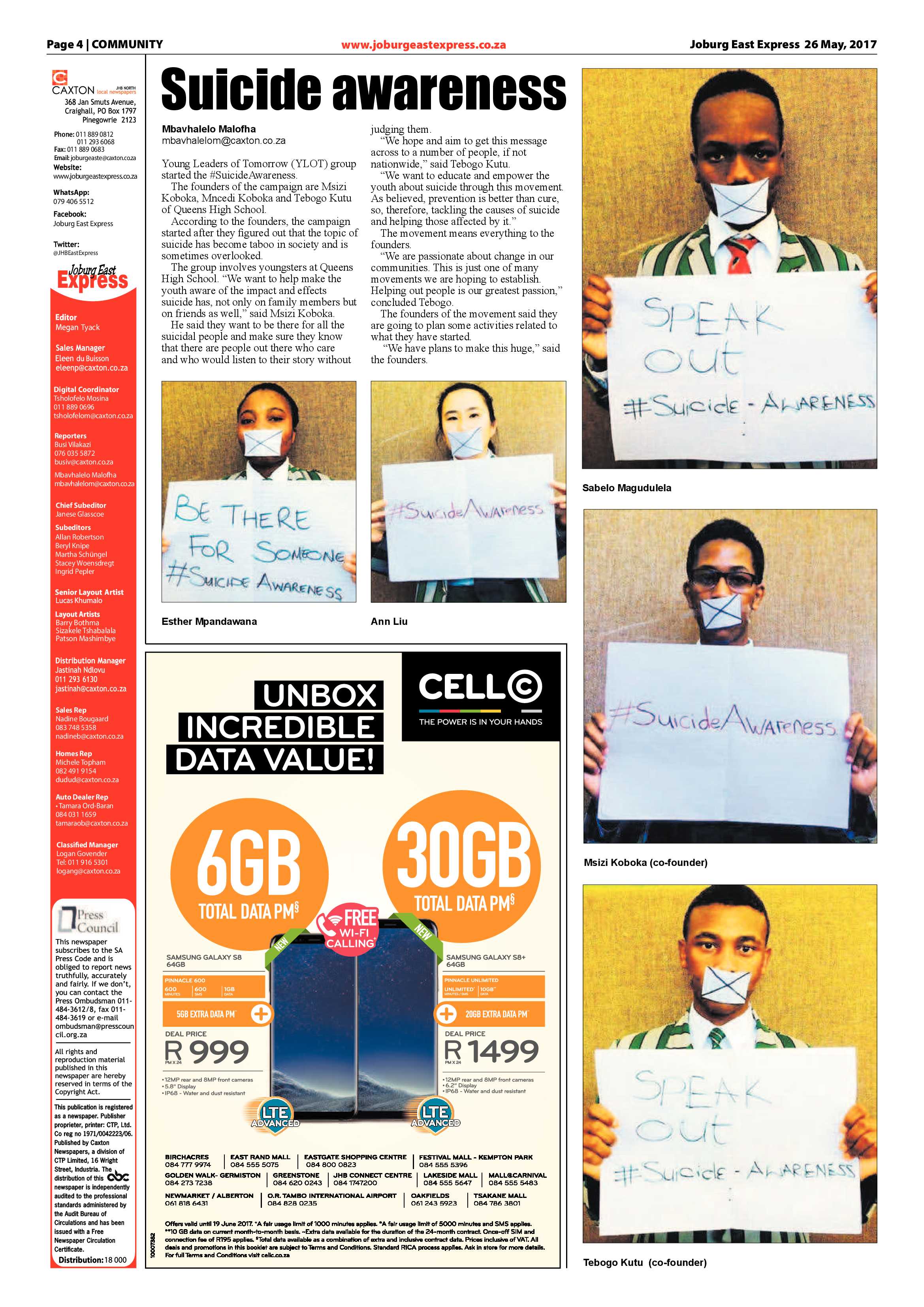 Joburg East Express 12 December 2016 page 4