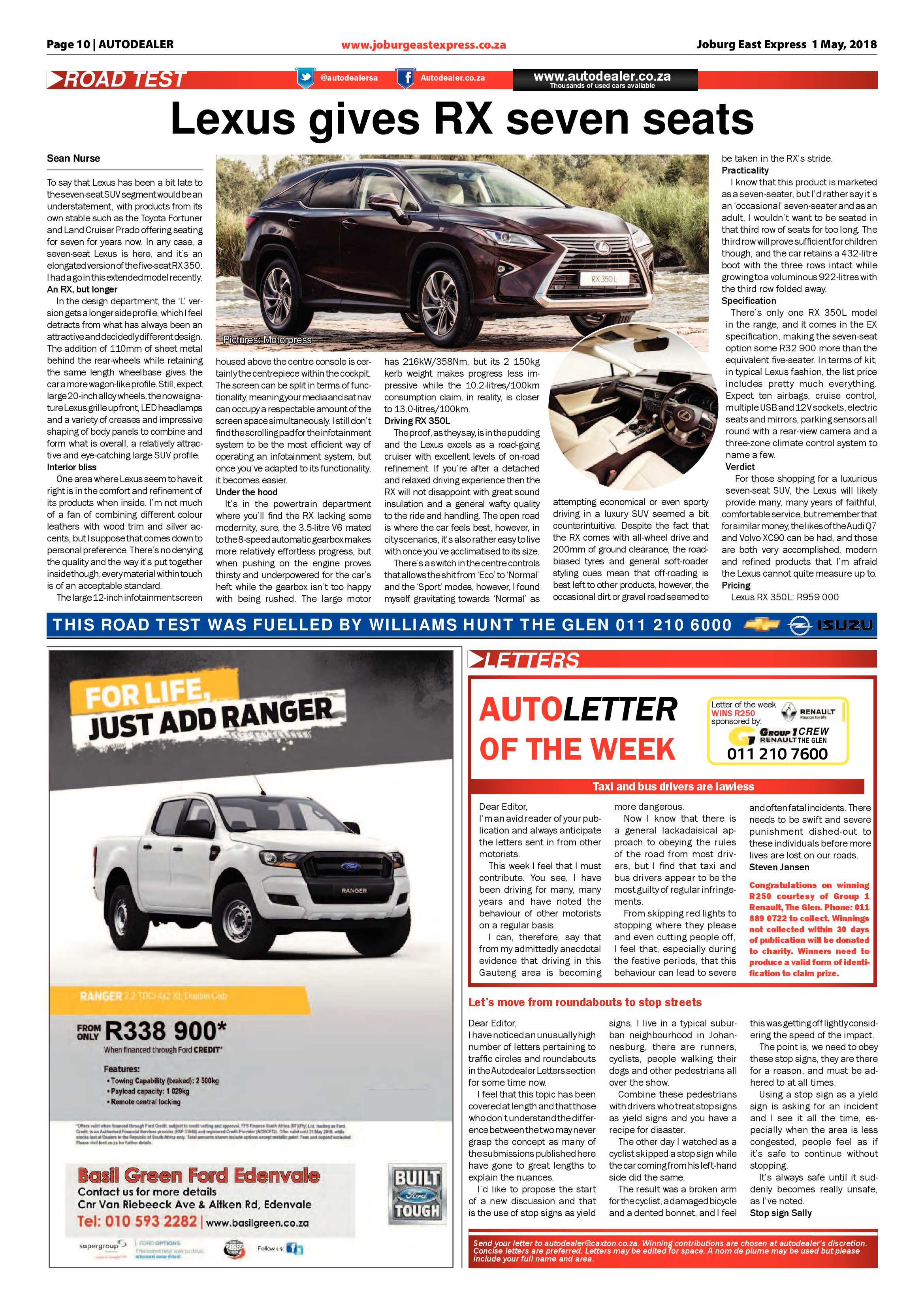 Joburg East Express 01 May 2018 page 10
