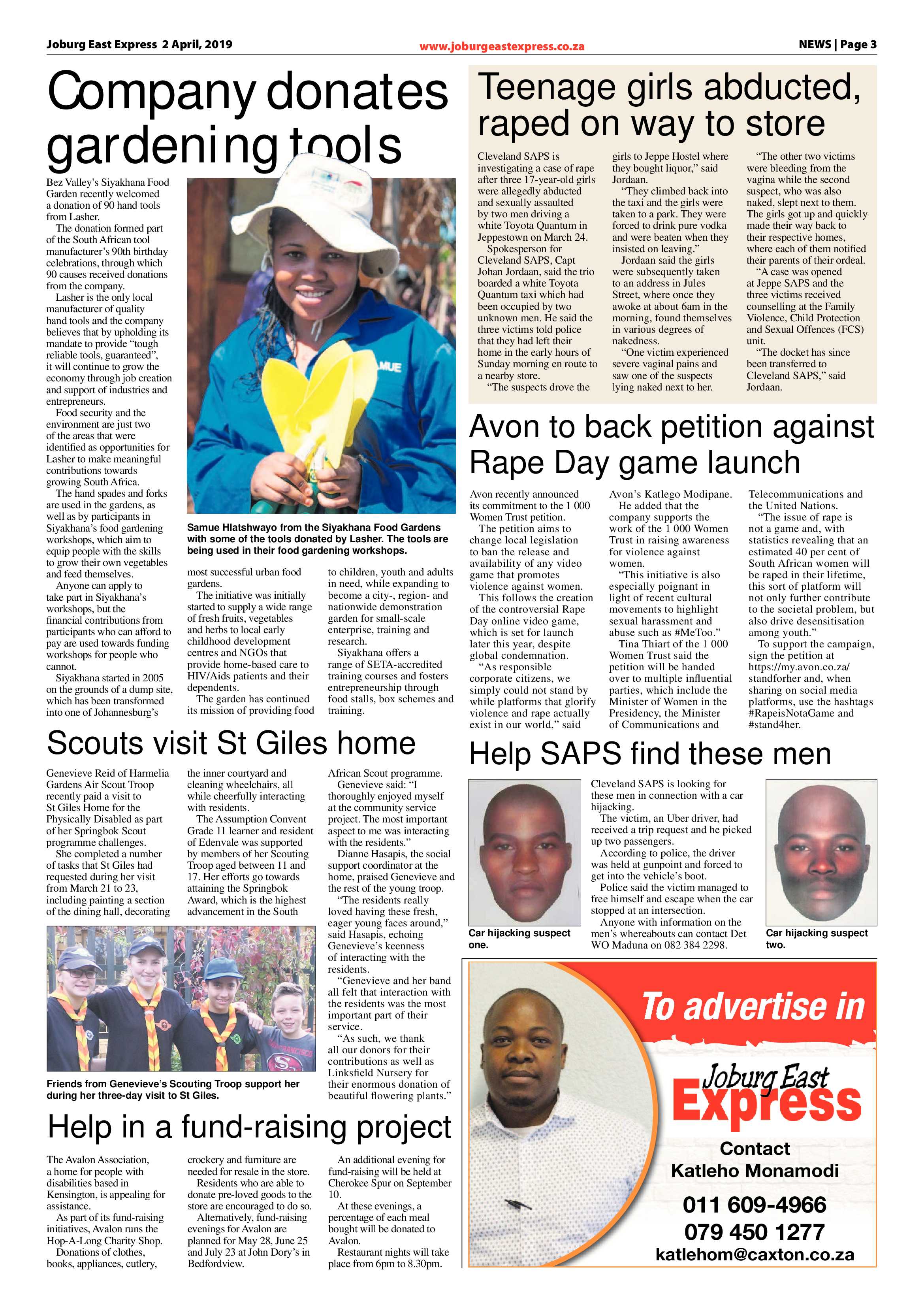 Joburg East Express 02 April 2019 page 3