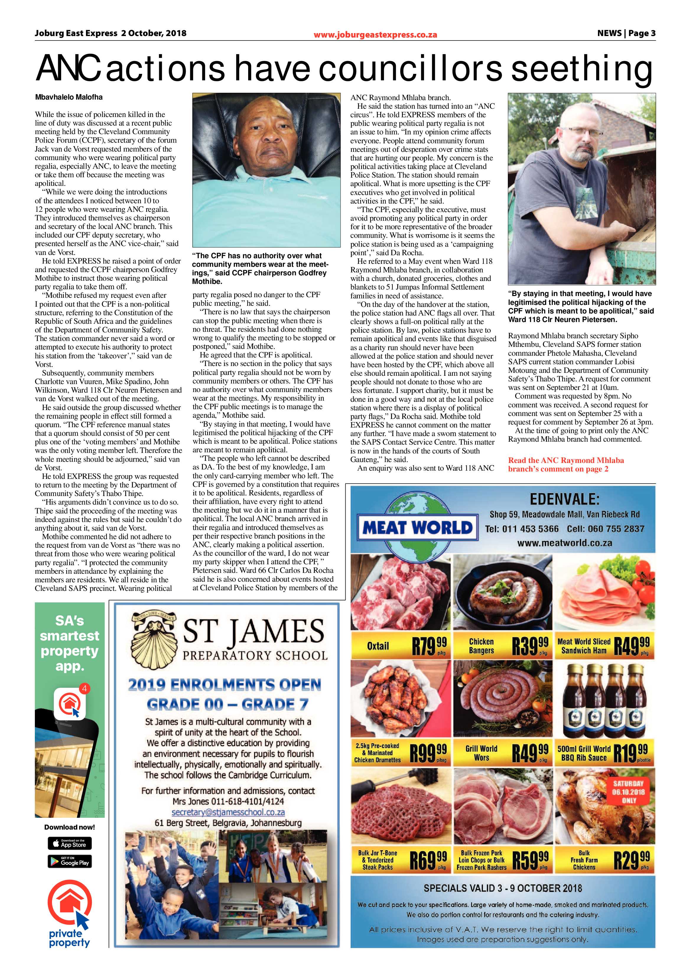 Joburg East Express 02 October 2018 page 3