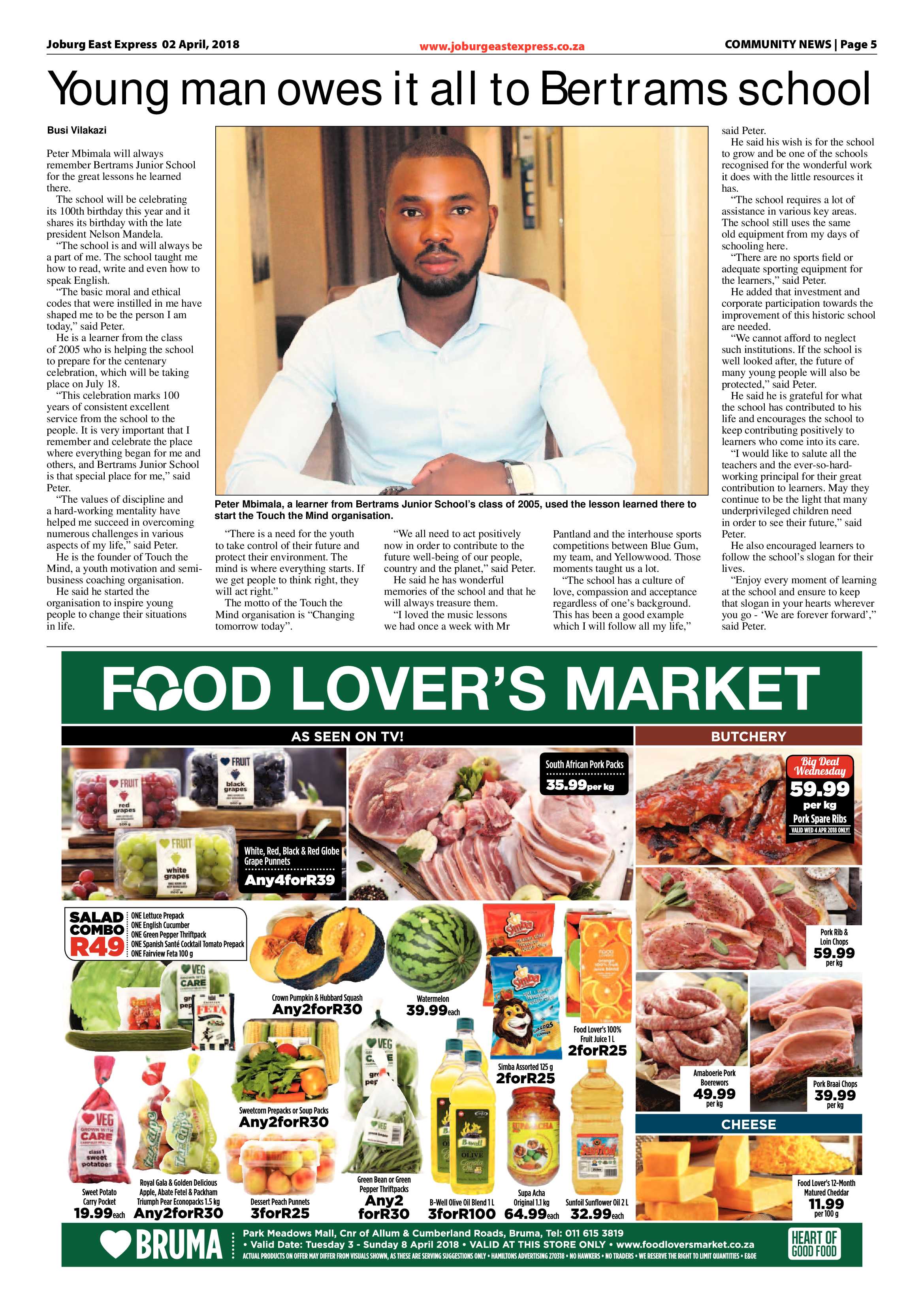 Joburg East Express 03 April 2018 page 5