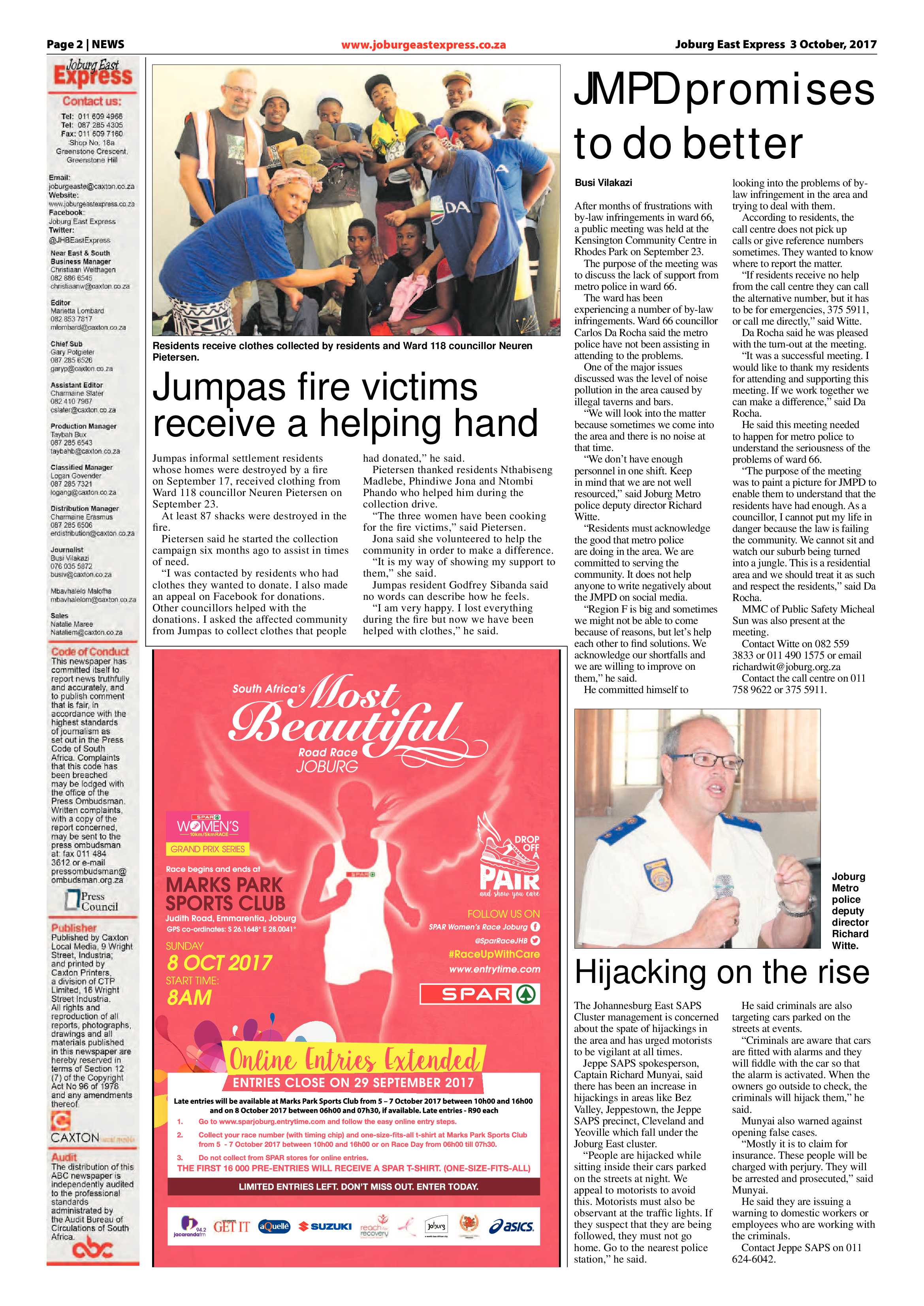 Joburg East Express 03 October 2017 page 2