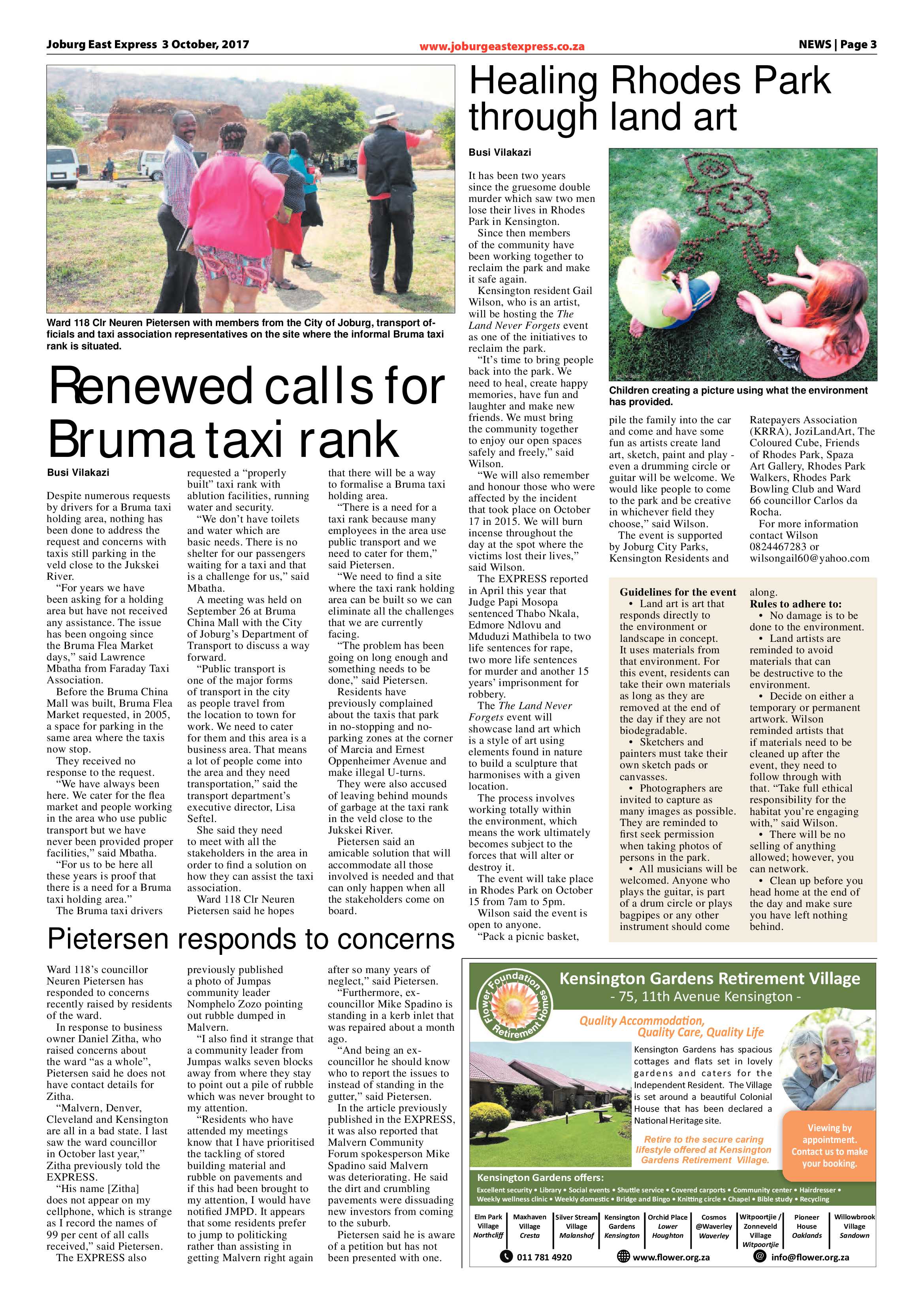 Joburg East Express 03 October 2017 page 3