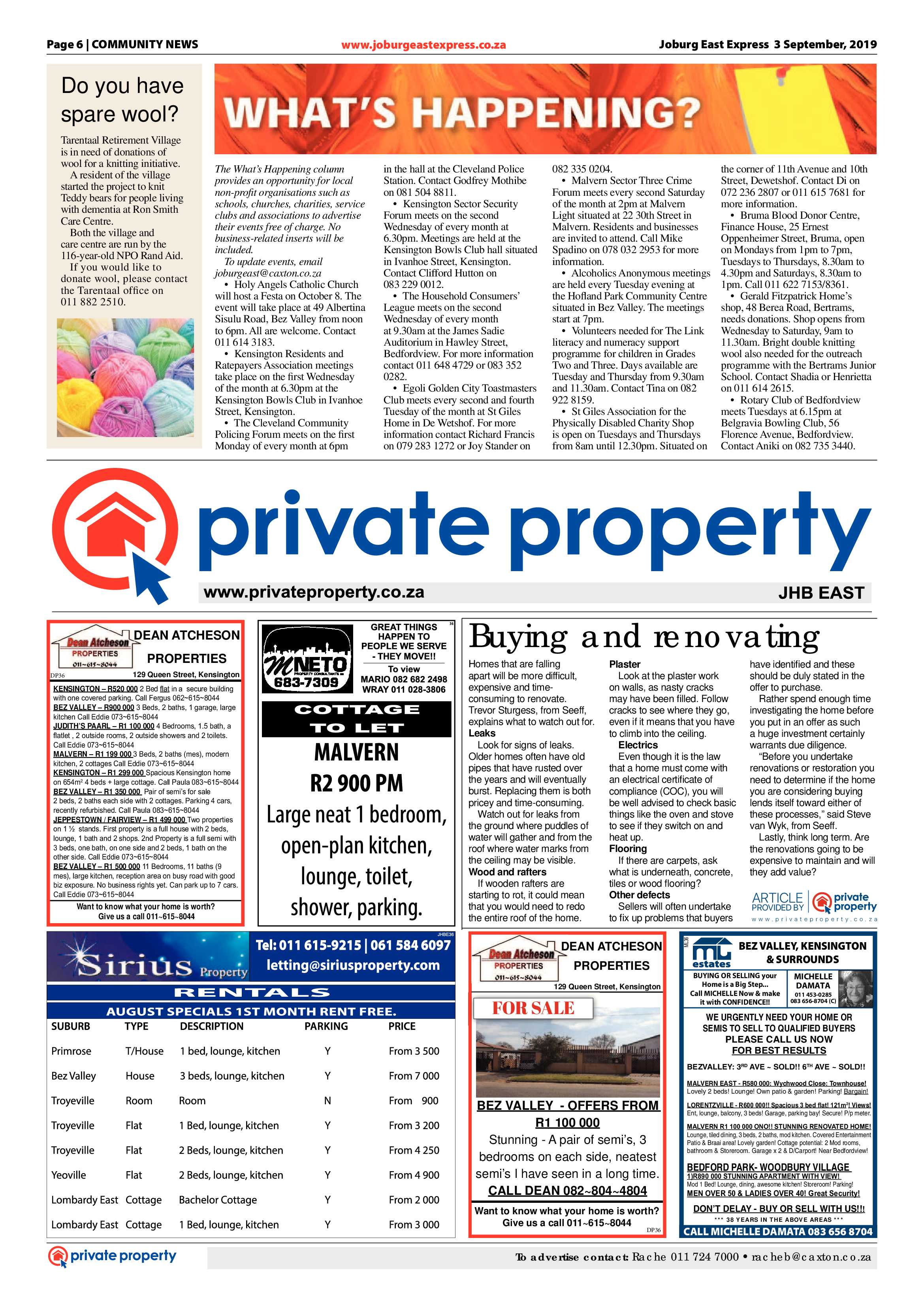 Joburg East Express 03 September 2019 page 6