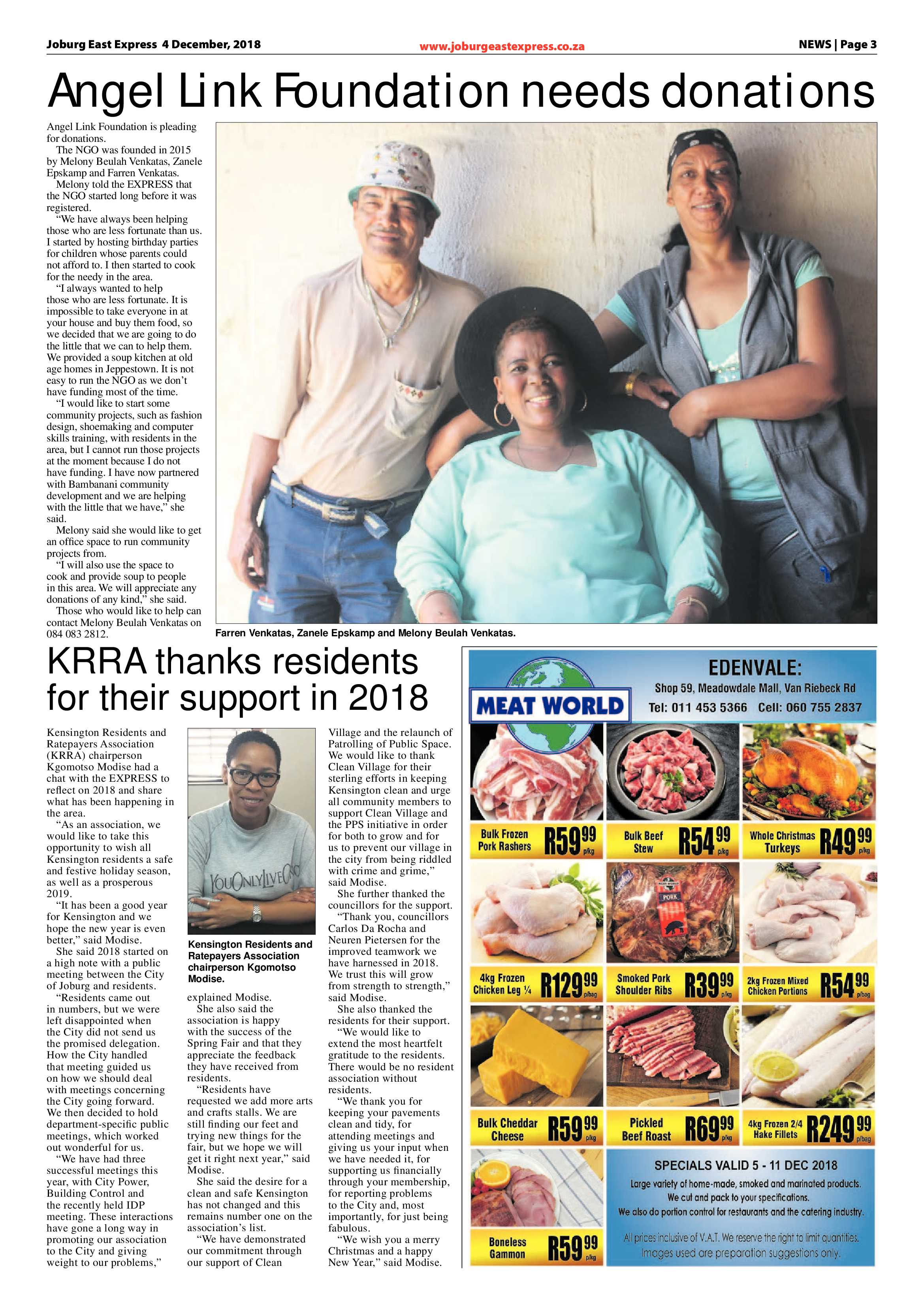 Joburg East Express 04 December 2018 page 3