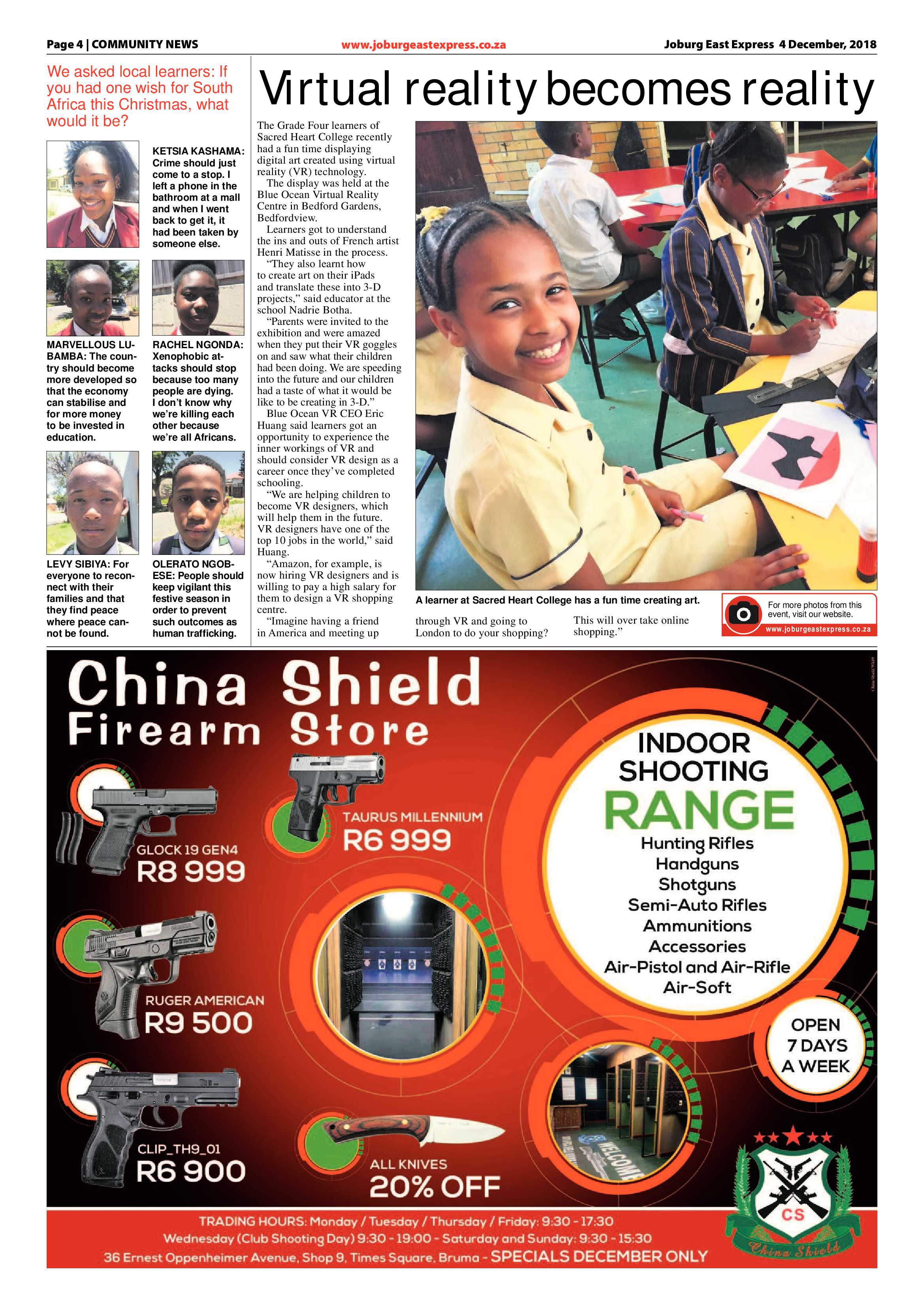 Joburg East Express 04 December 2018 page 4