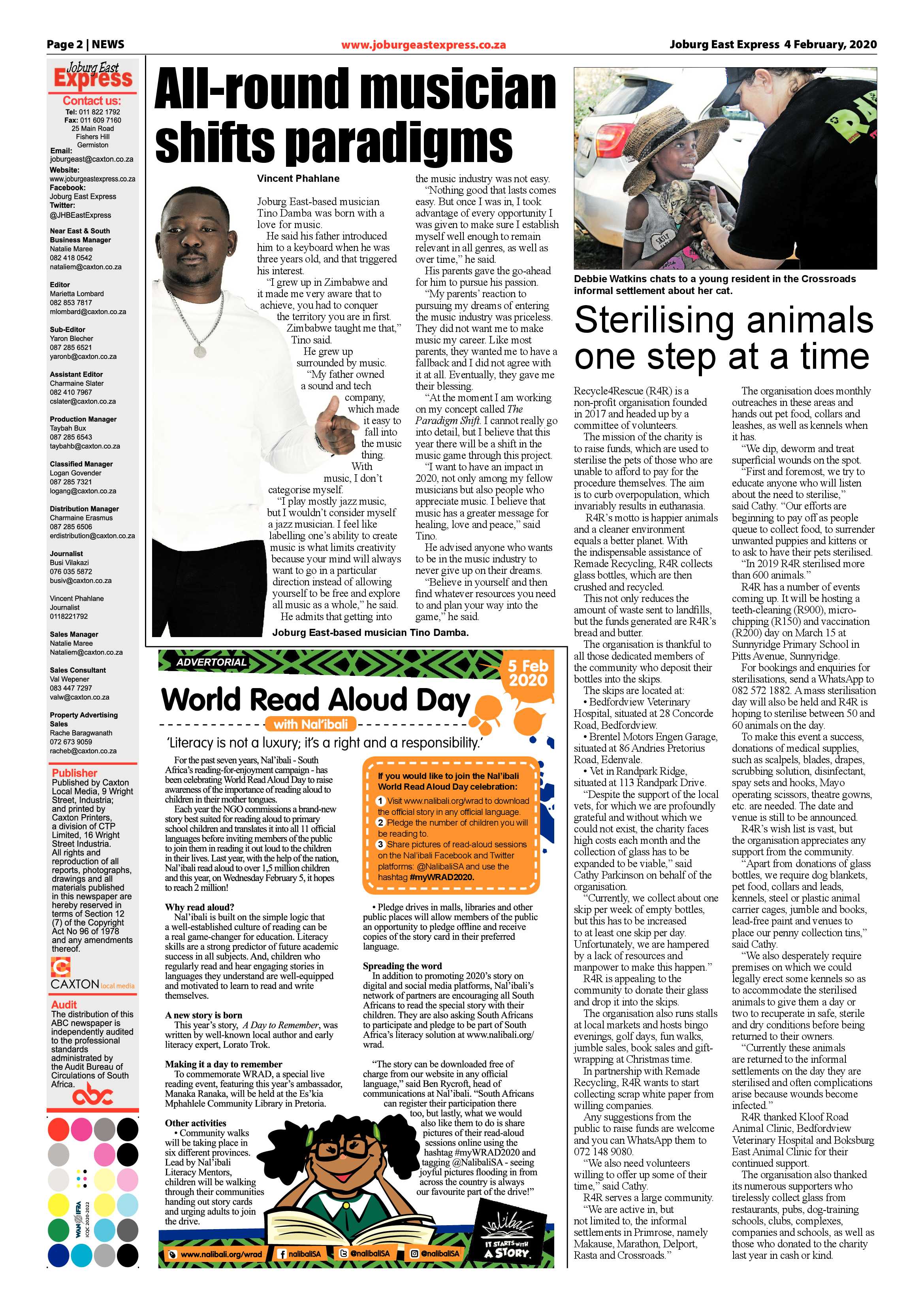 Joburg East Express 04 February 2020 page 2