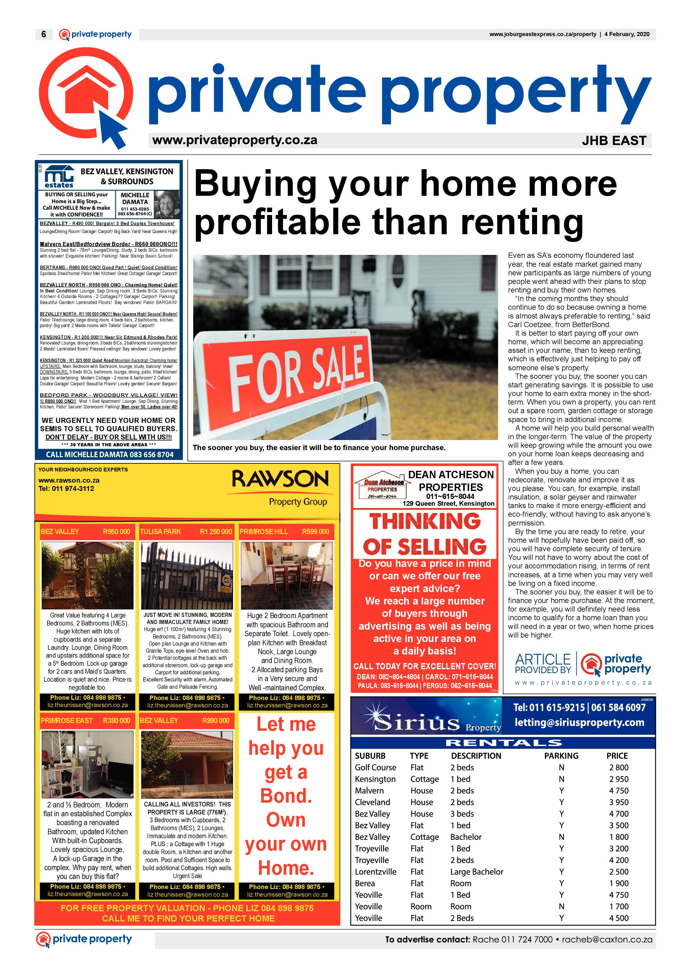 Joburg East Express 04 February 2020 page 6