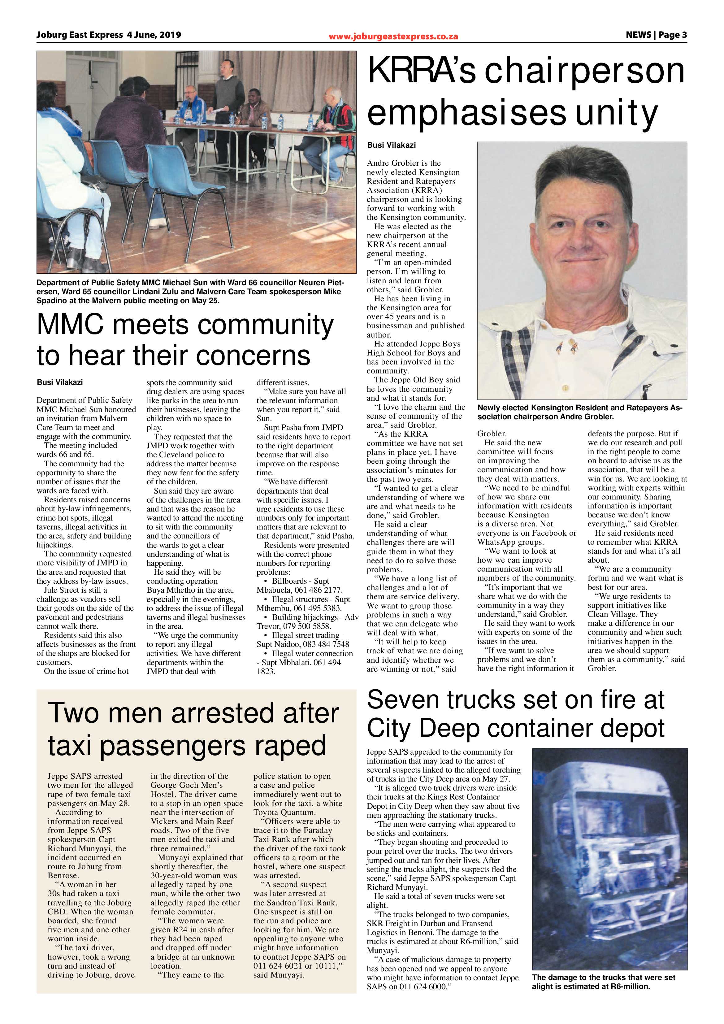 Joburg East Express 04 June 2019 page 3