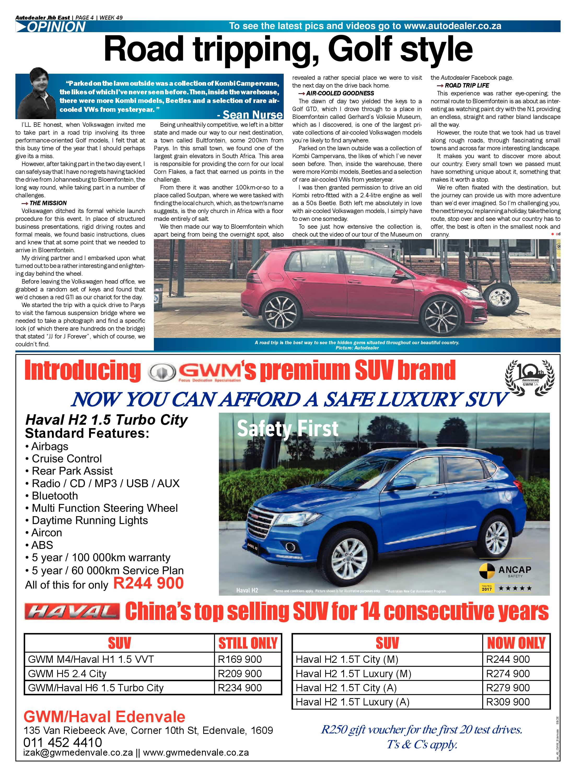 Joburg East Express 05 December 2017 page 12
