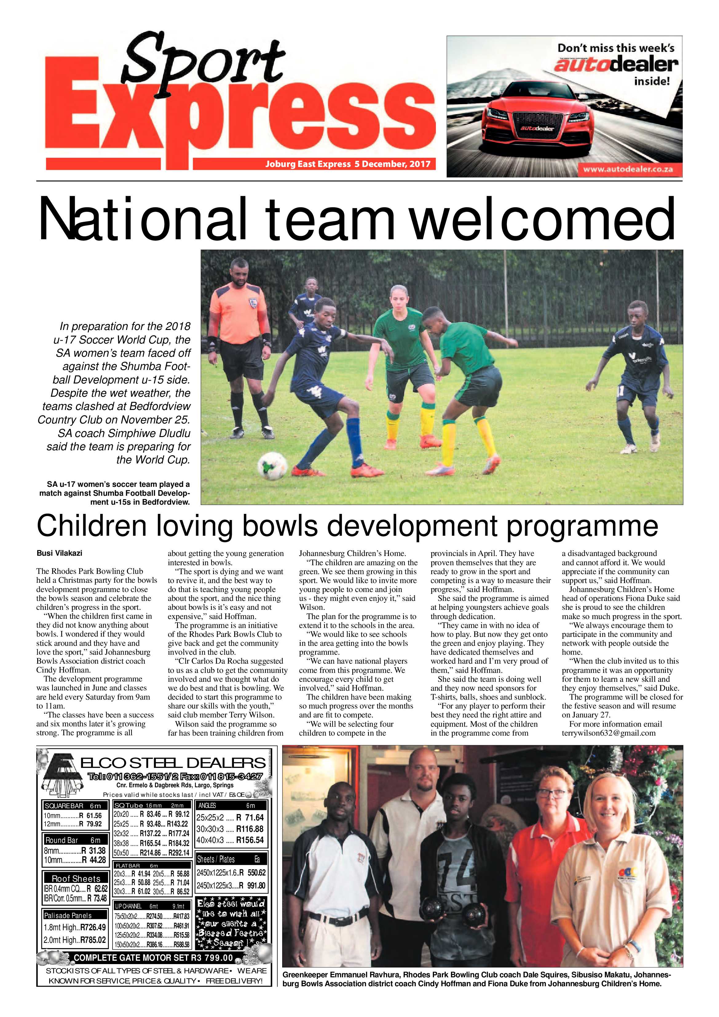 Joburg East Express 05 December 2017 page 8