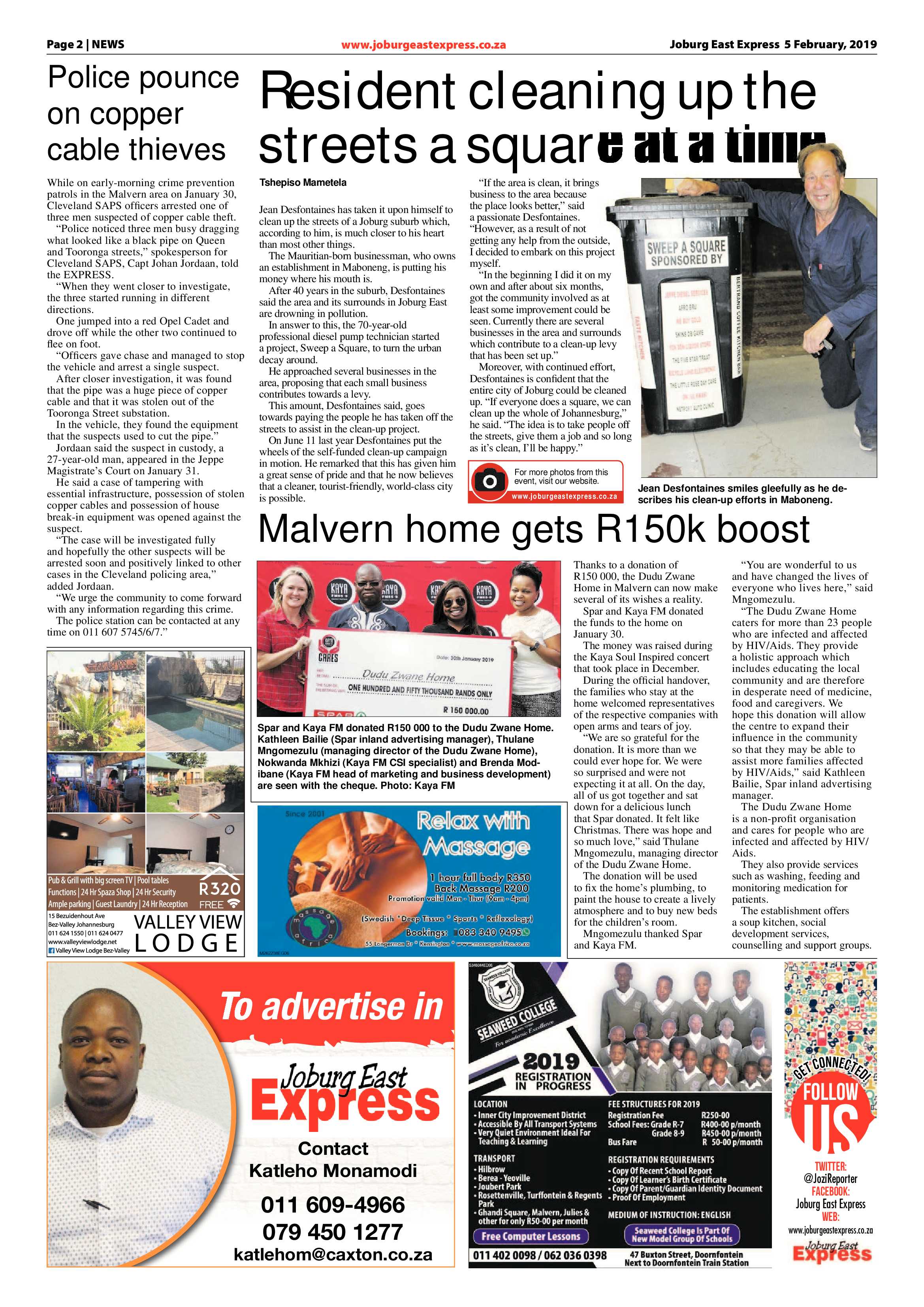 Joburg East Express 05 February 2019 page 2