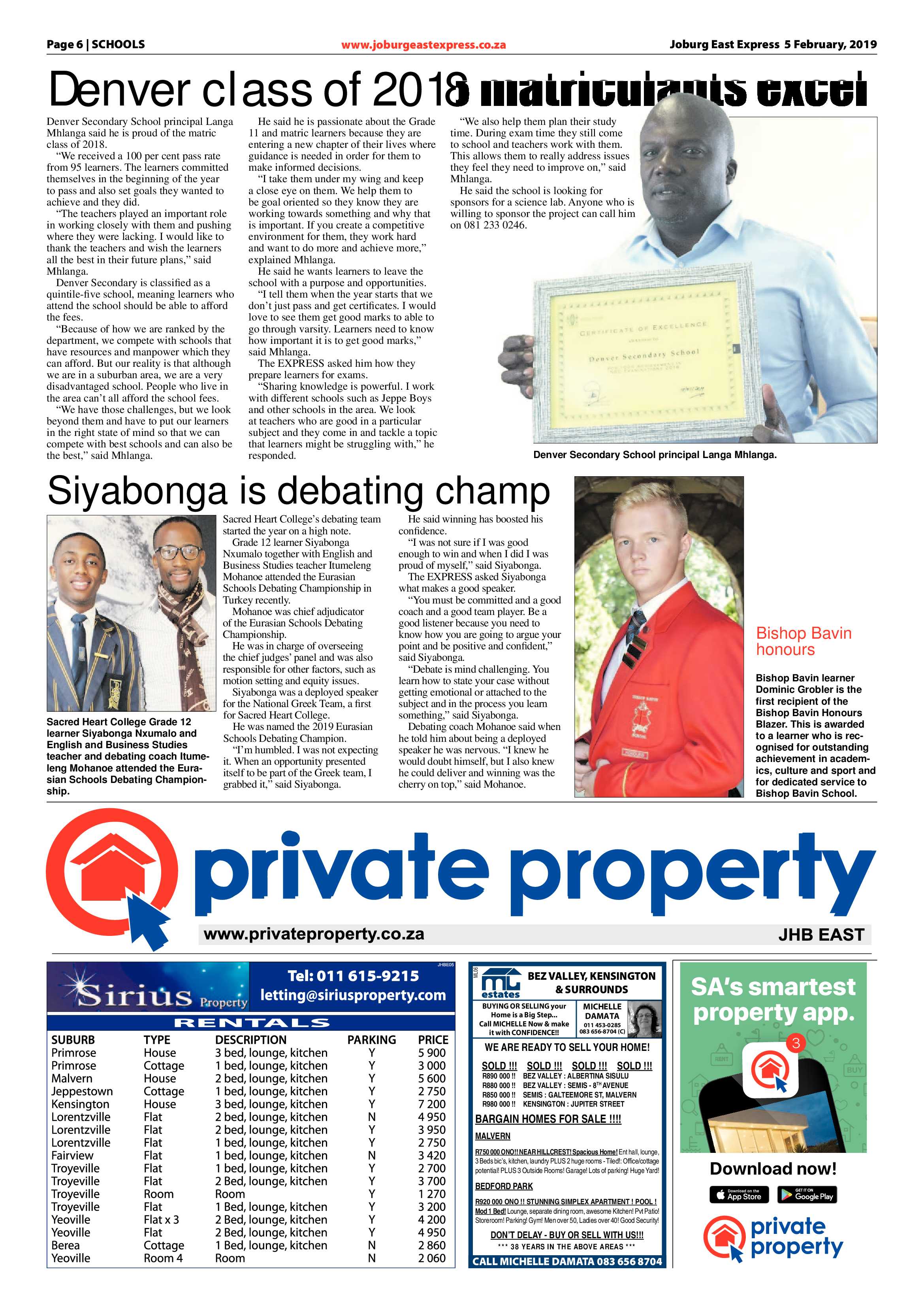 Joburg East Express 05 February 2019 page 6