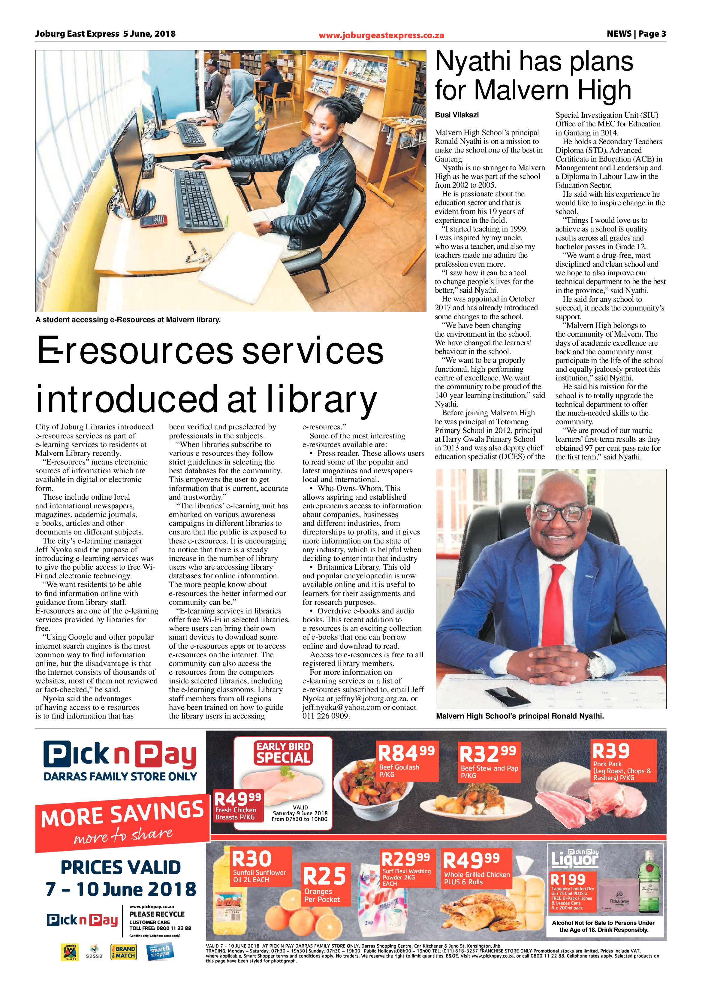 Joburg East Express 05 June 2018 page 3