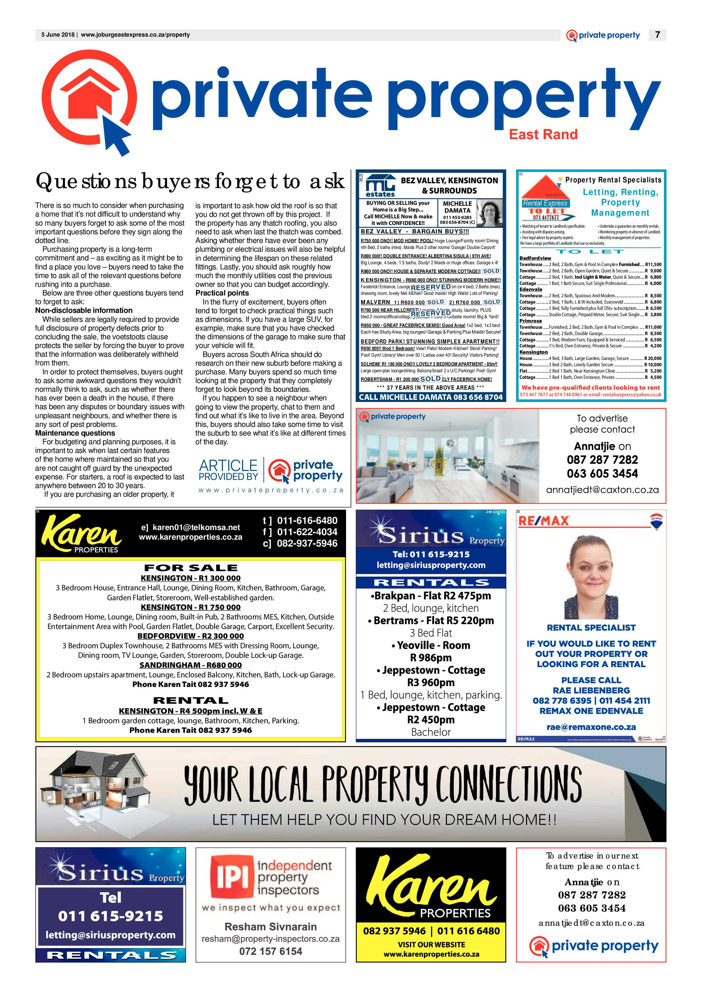 Joburg East Express 05 June 2018 page 7