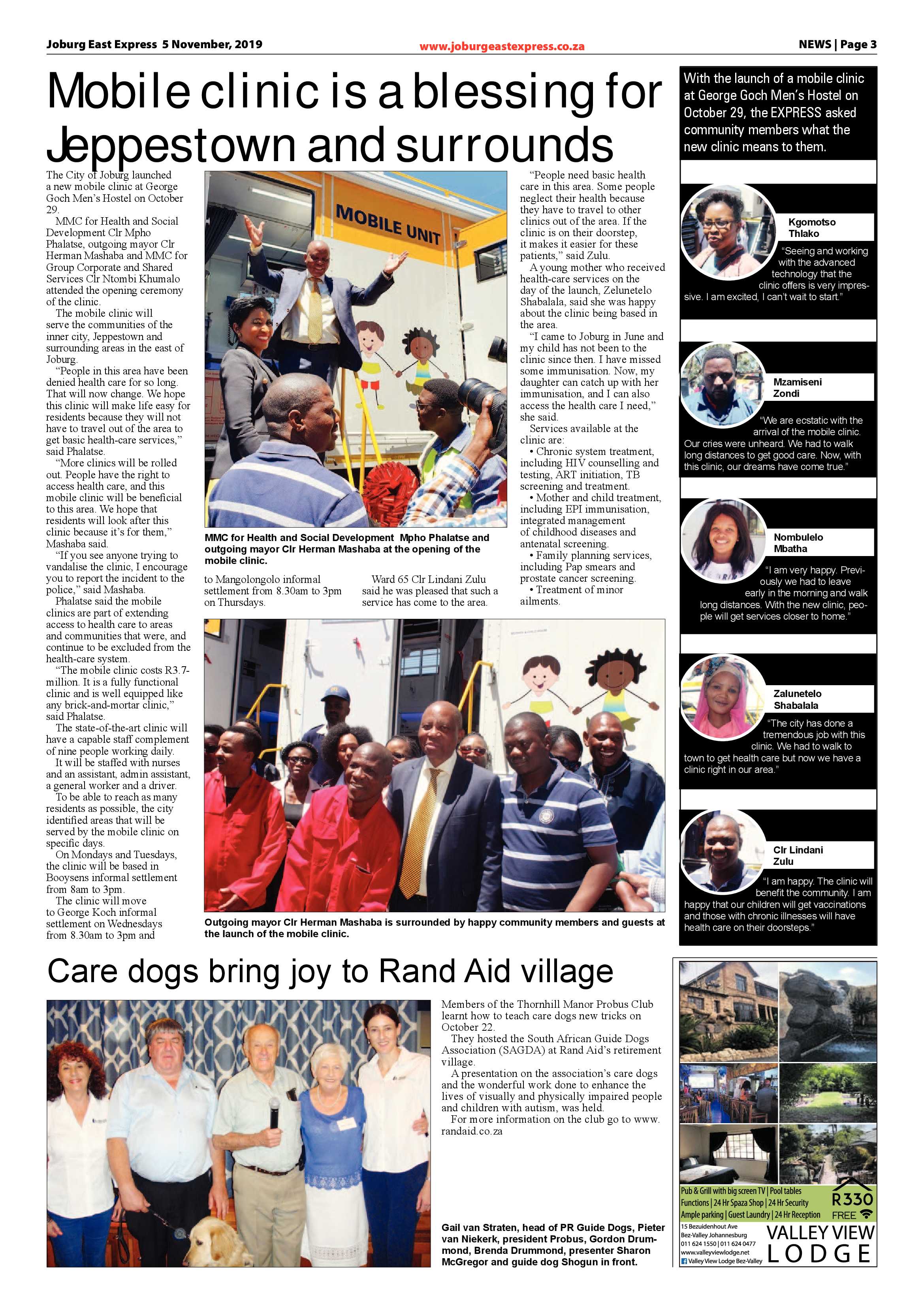Joburg East Express 05 November 2019 page 3