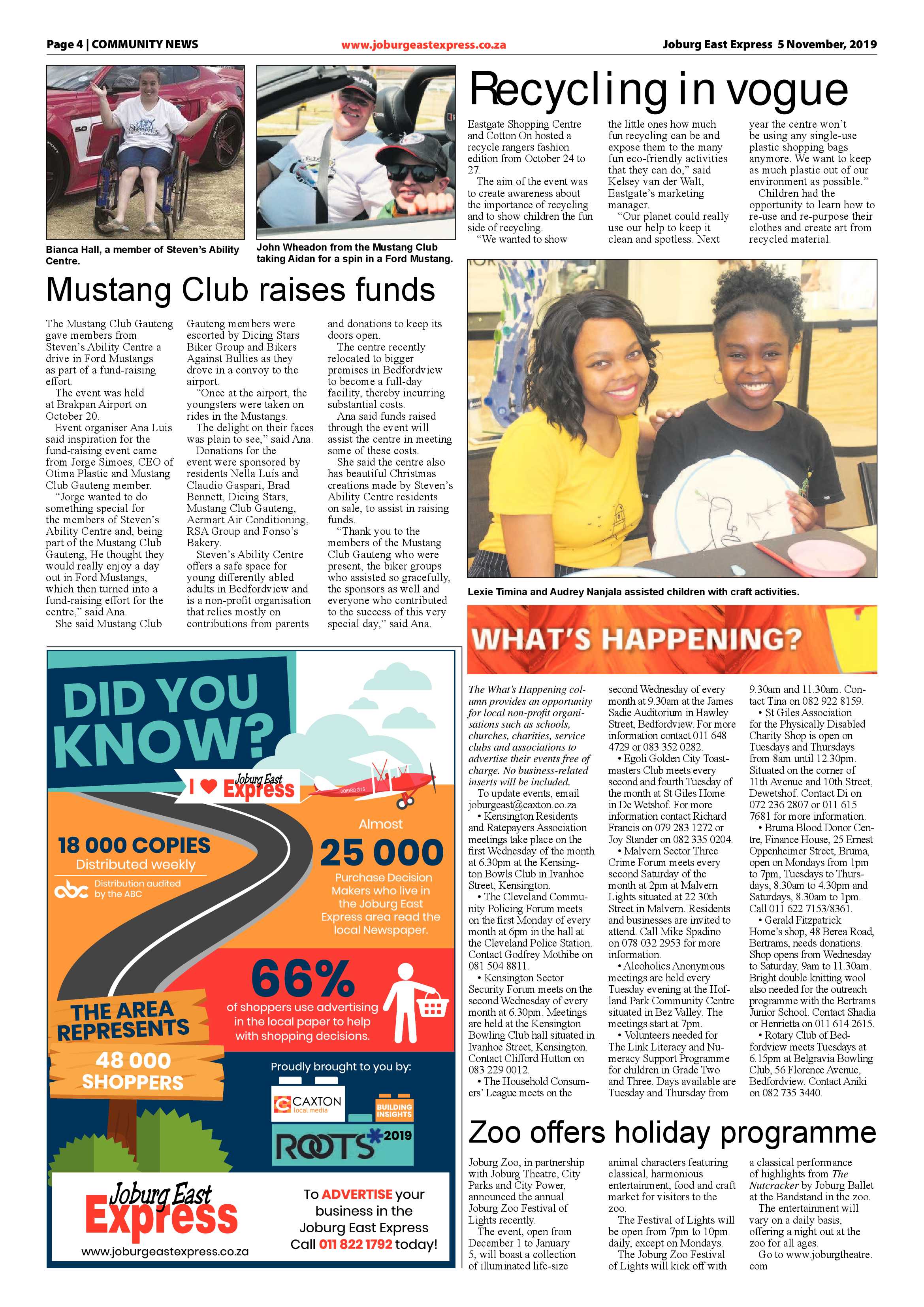 Joburg East Express 05 November 2019 page 4