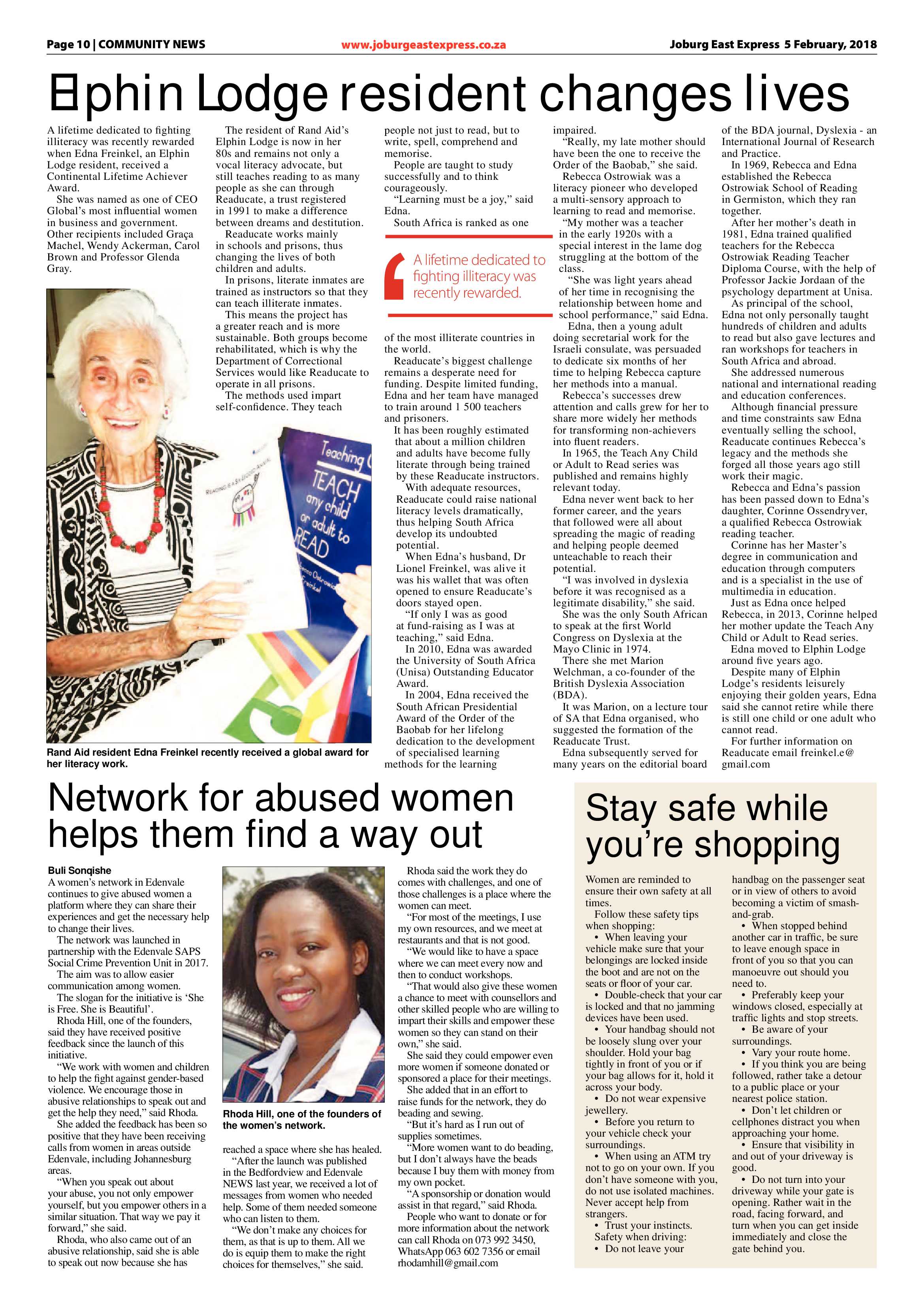 Joburg East Express 06 February 2018 page 10