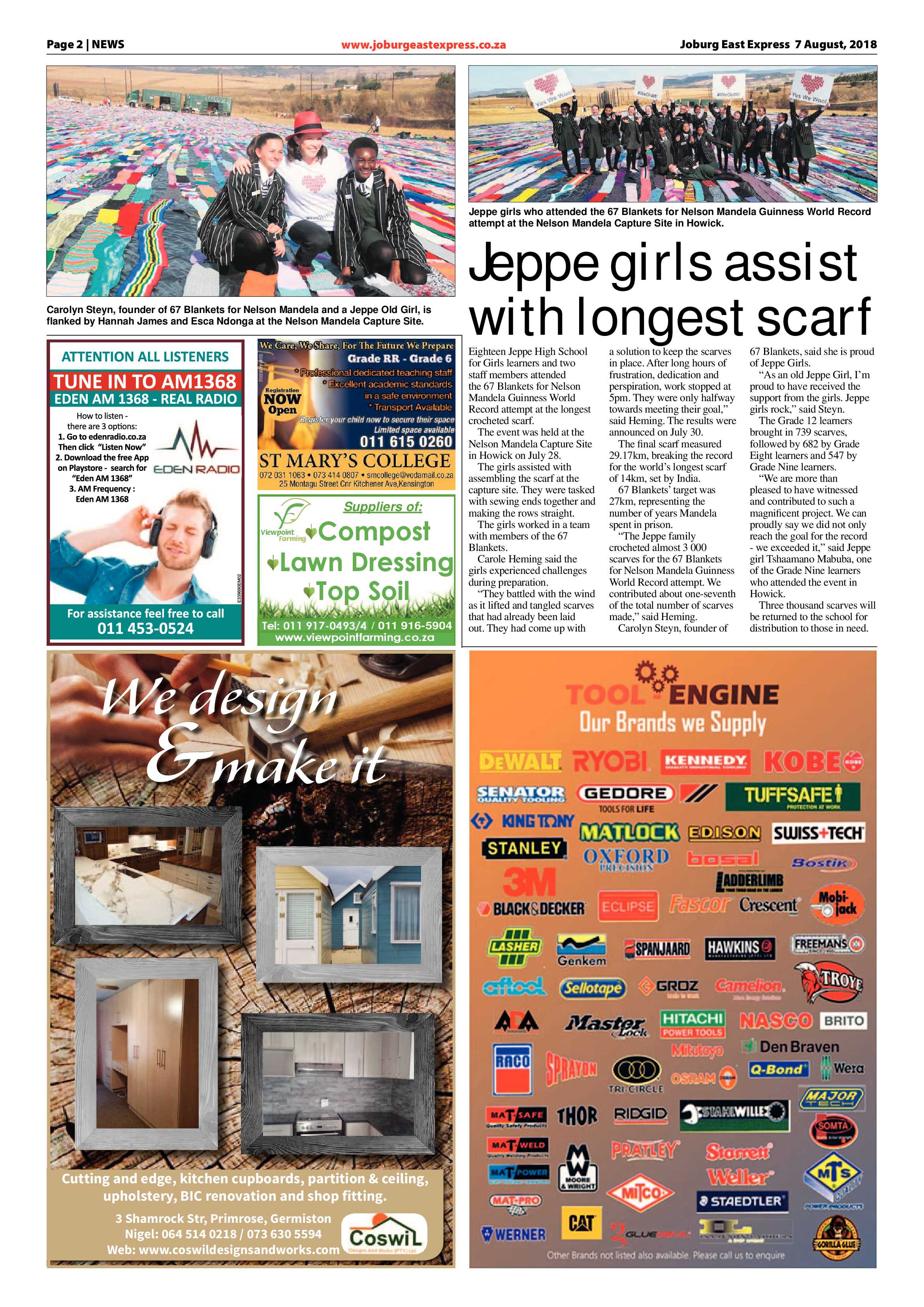 Joburg East Express 07 August 2018 page 2