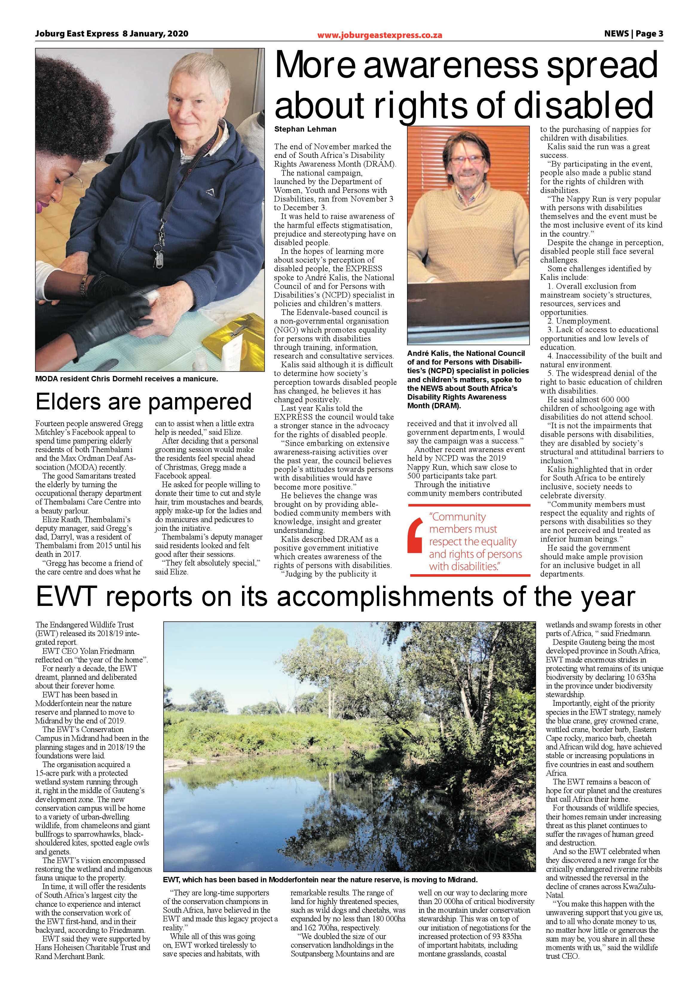 Joburg East Express 07 January 2020 page 3