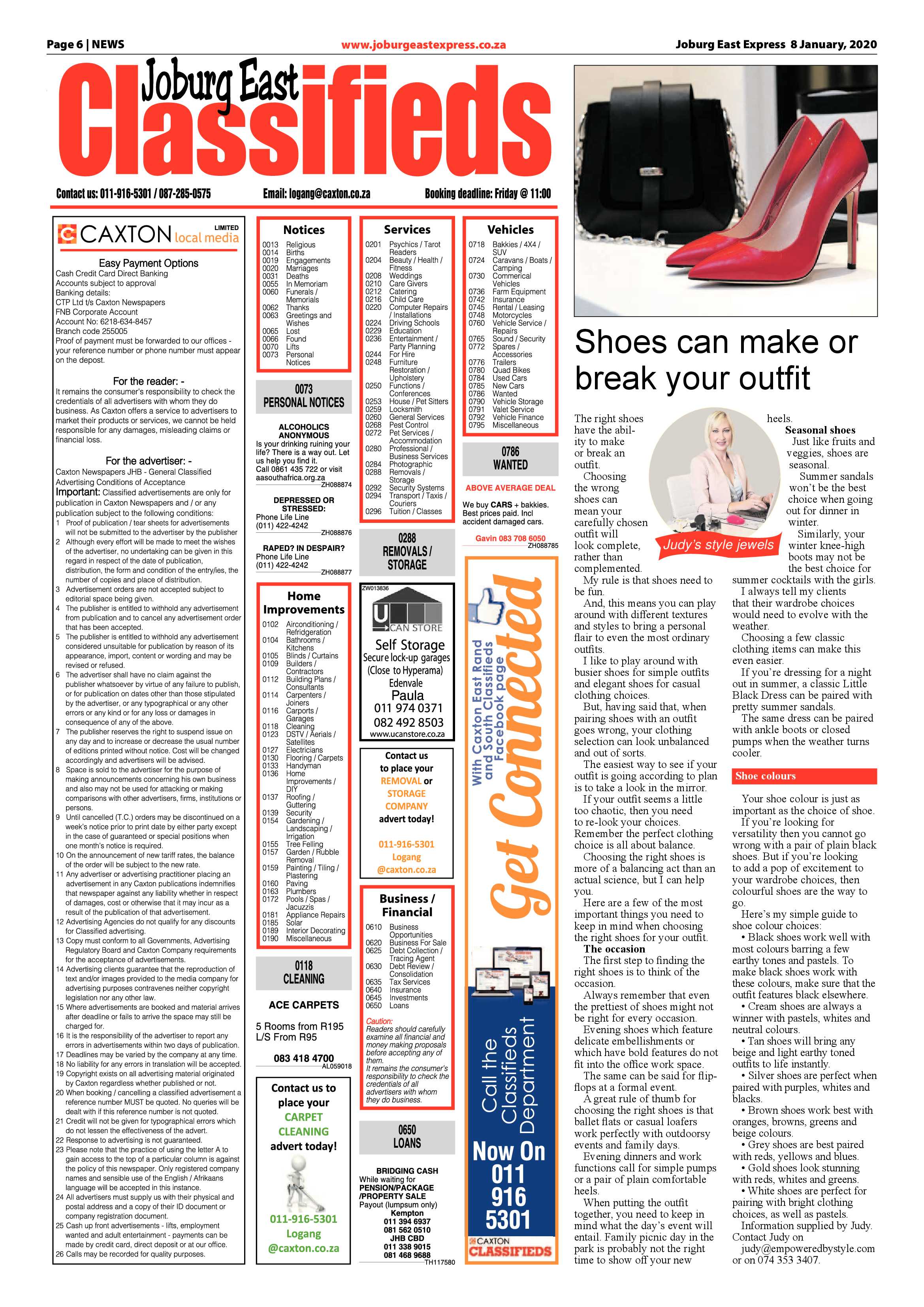 Joburg East Express 07 January 2020 page 6