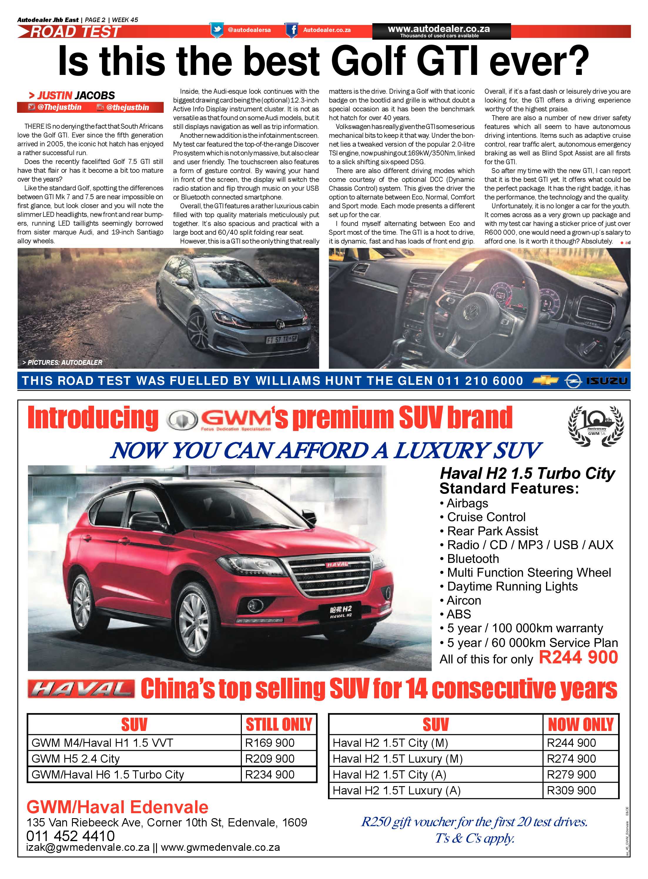 Joburg East Express 07 November 2017 page 10