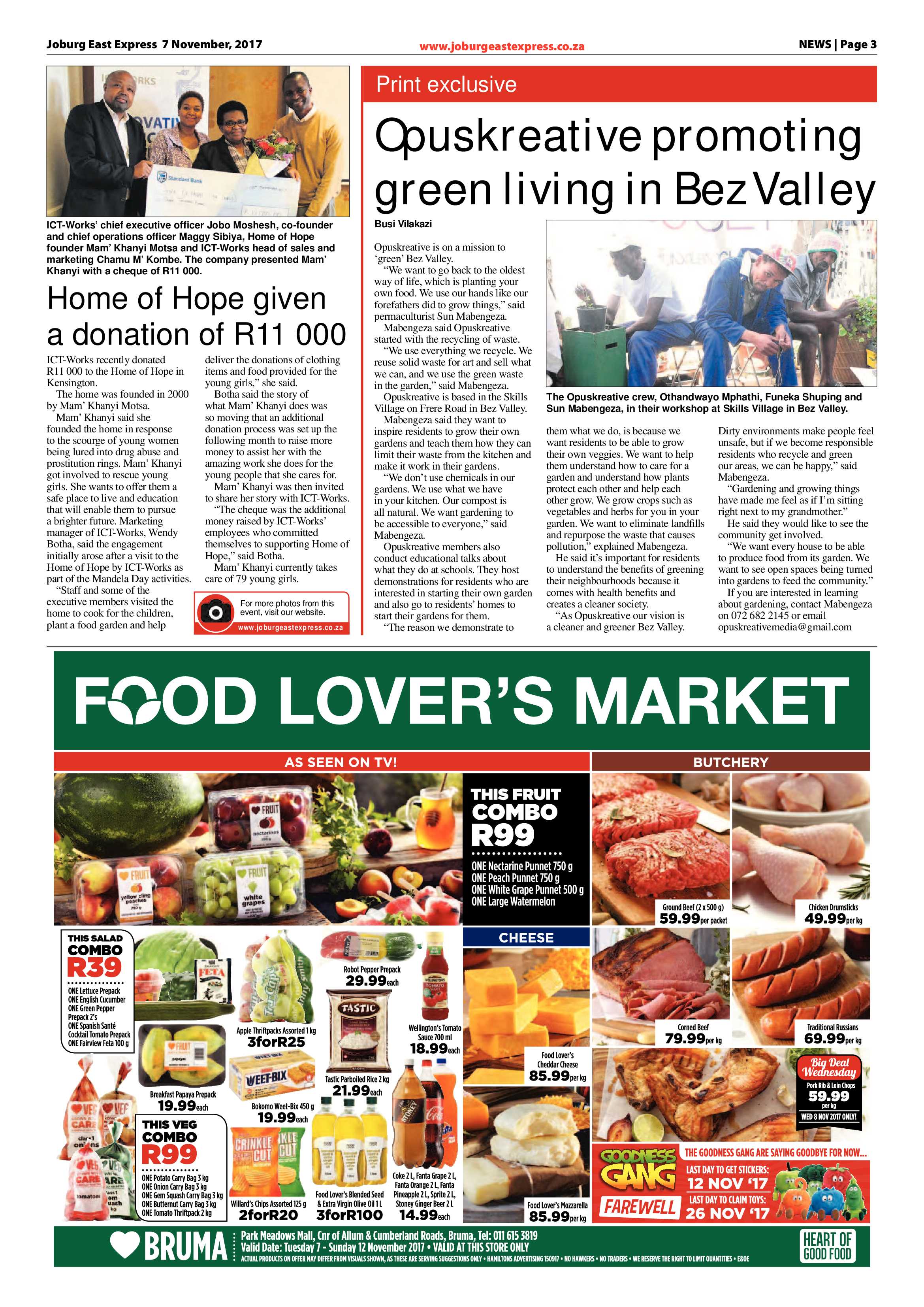 Joburg East Express 07 November 2017 page 3