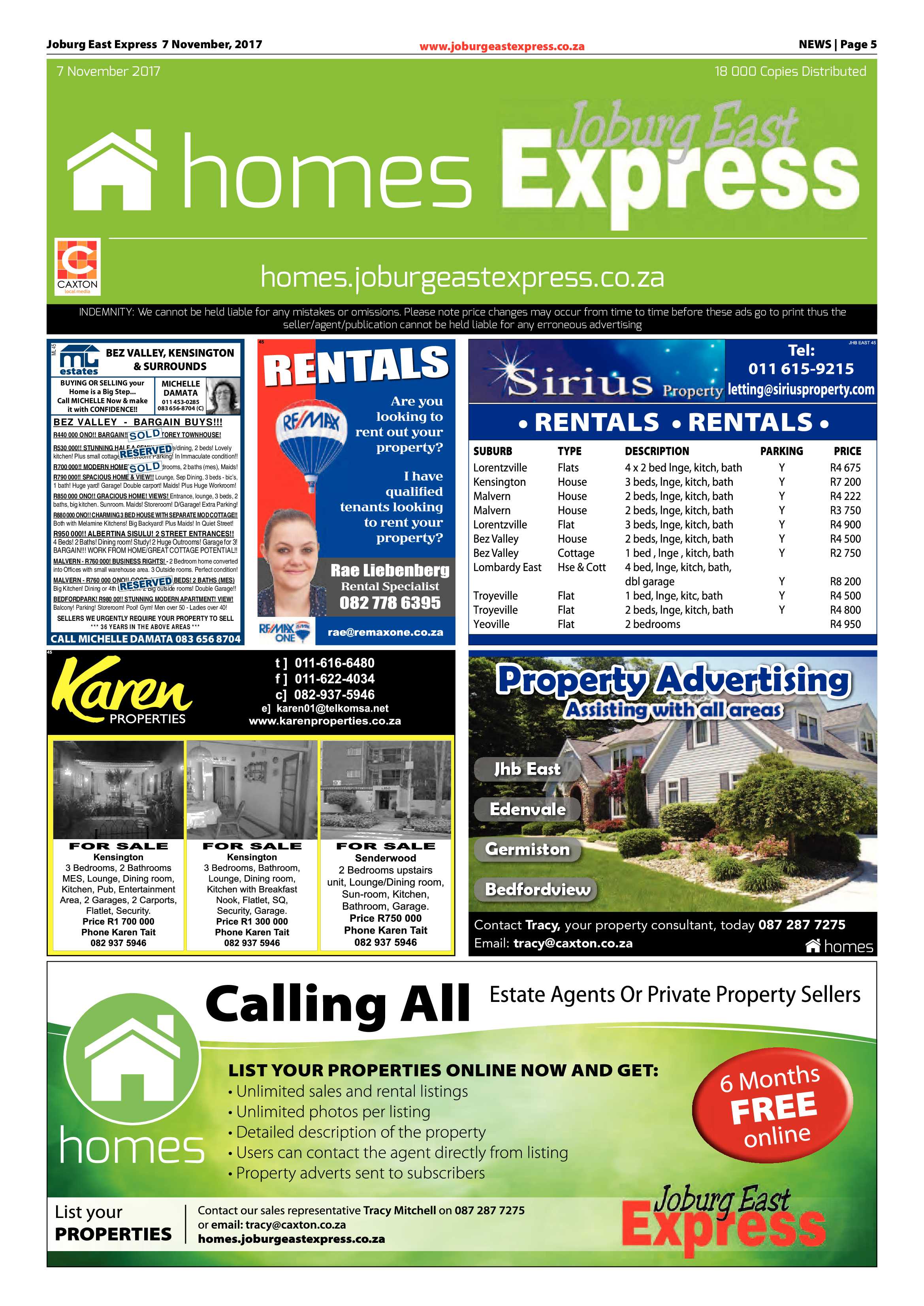 Joburg East Express 07 November 2017 page 5