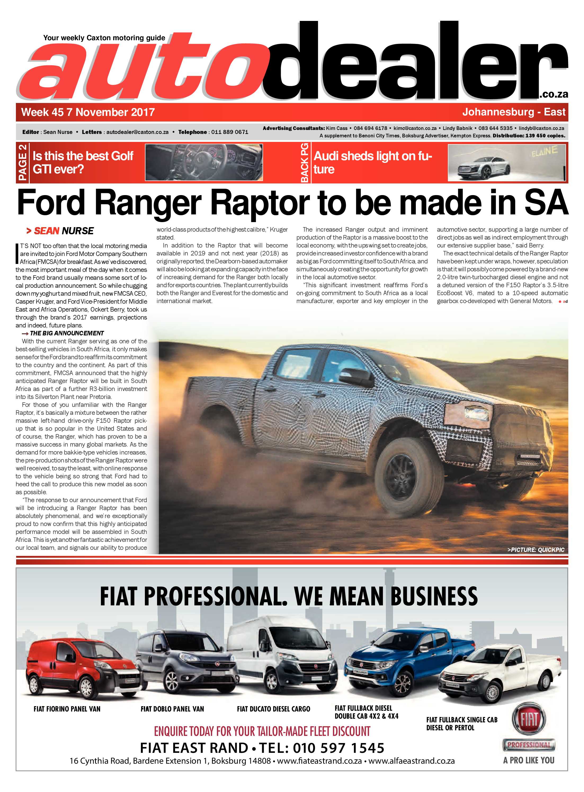 Joburg East Express 07 November 2017 page 9