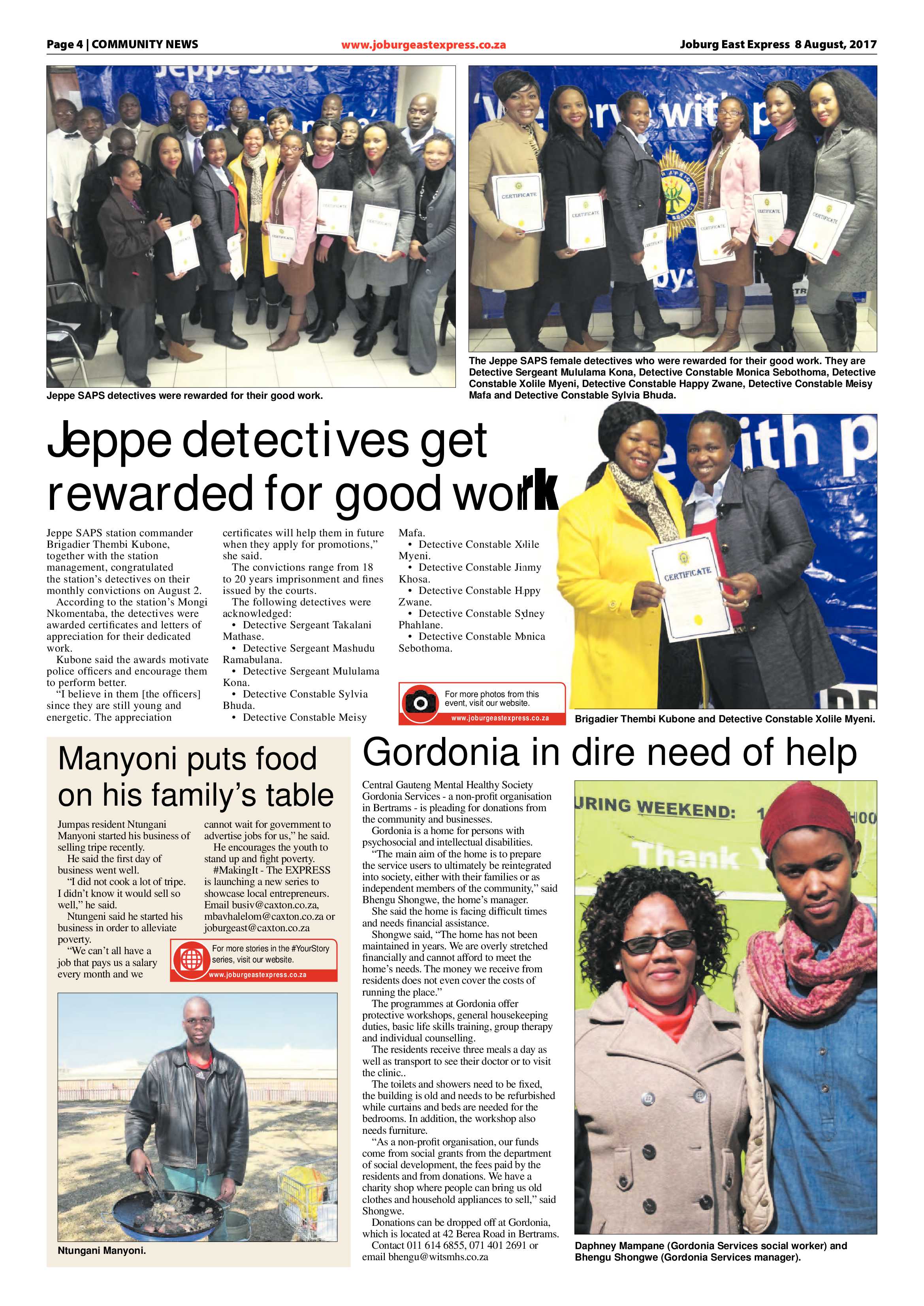 Joburg East Express 08 August 2017 page 4