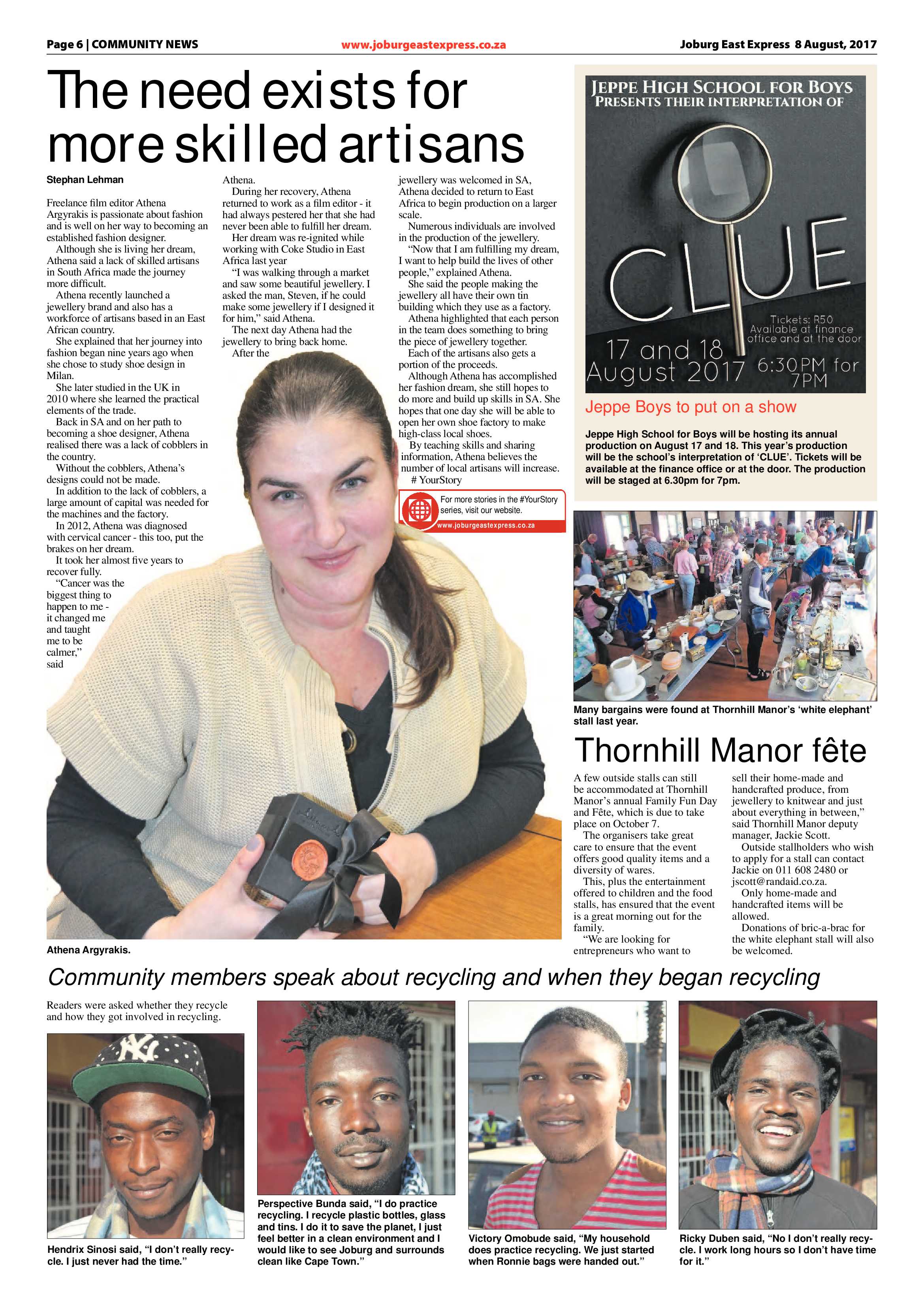 Joburg East Express 08 August 2017 page 6