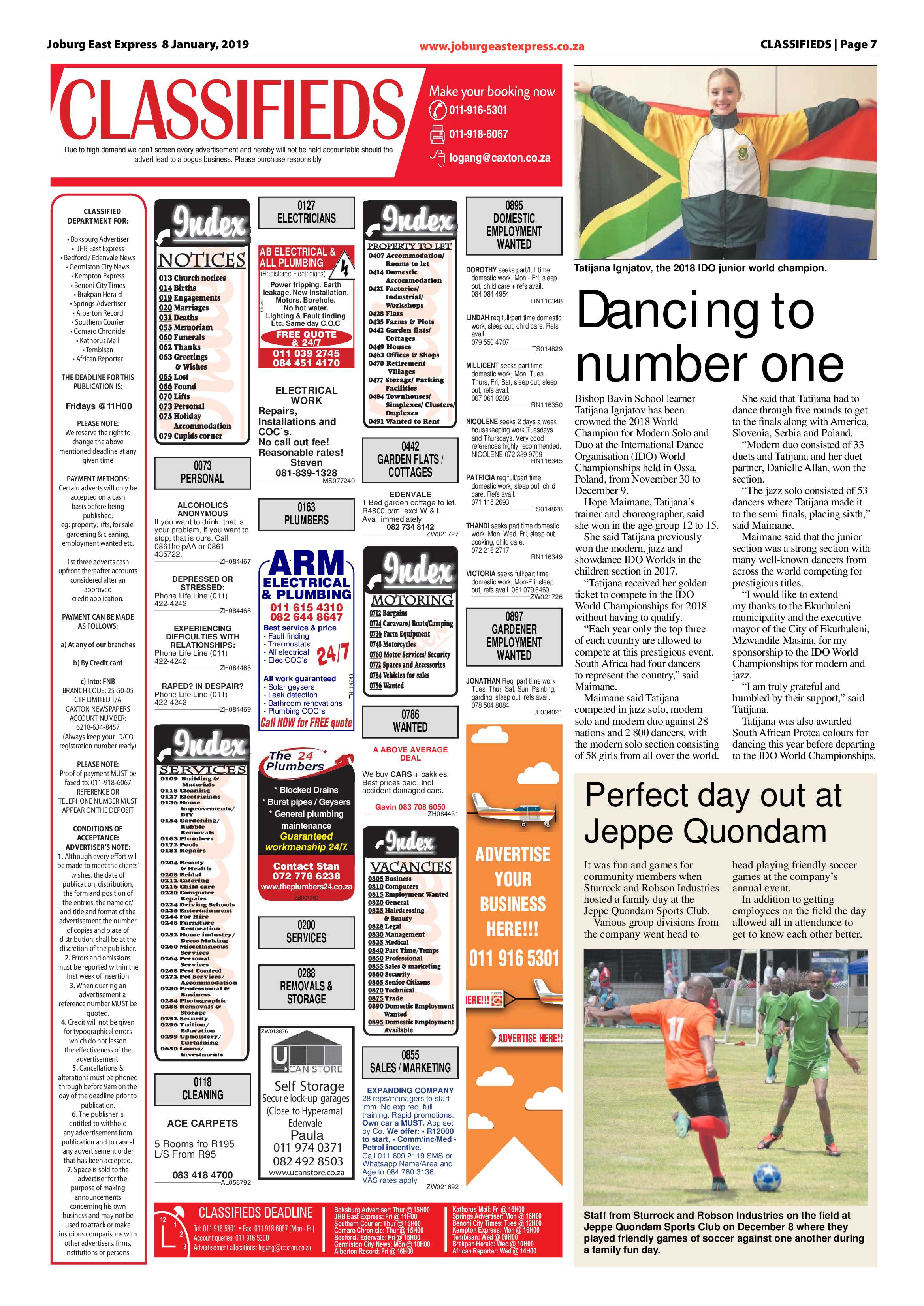 Joburg East Express 08 January 2019 page 7