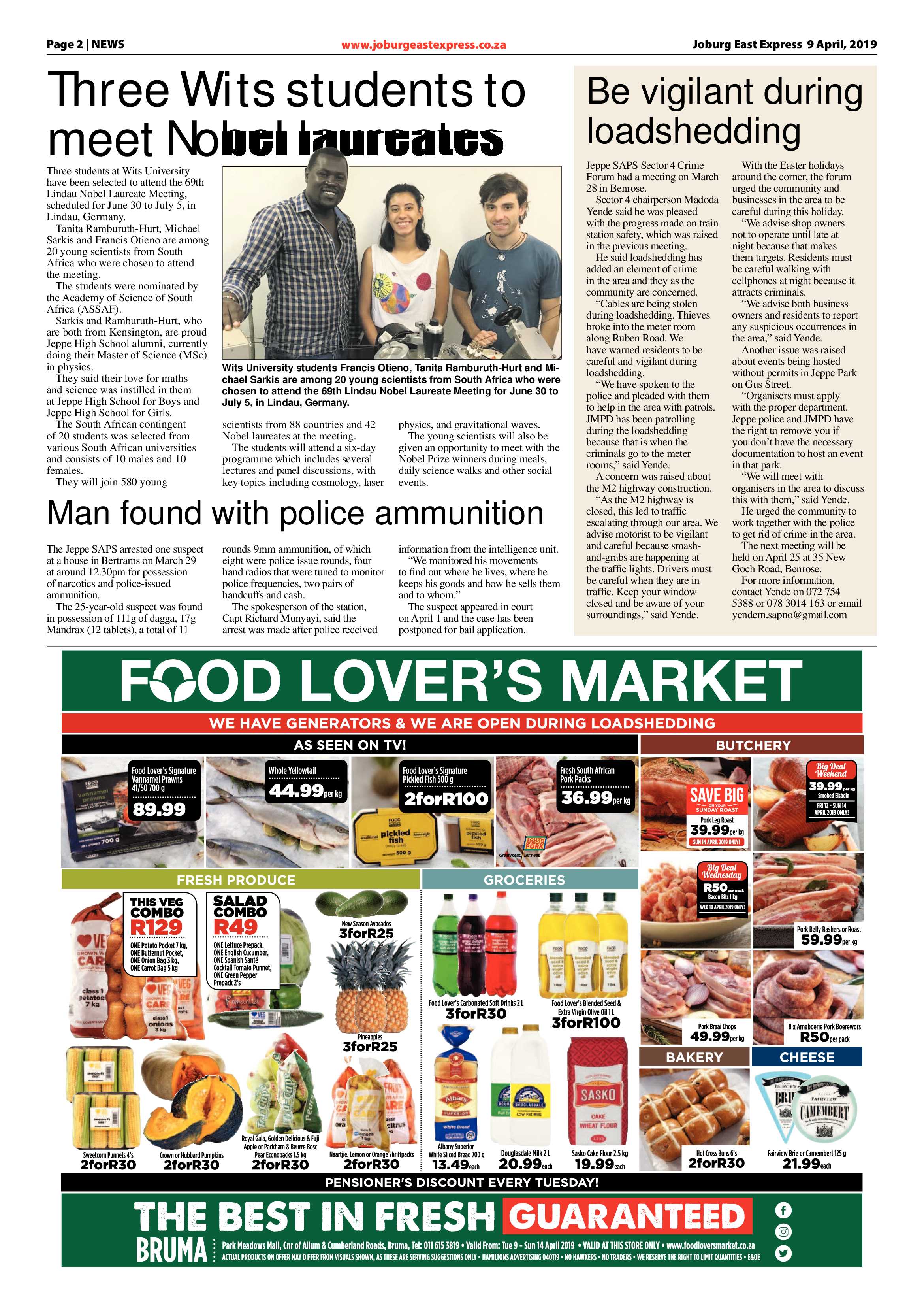 Joburg East Express 09 April 2019 page 2