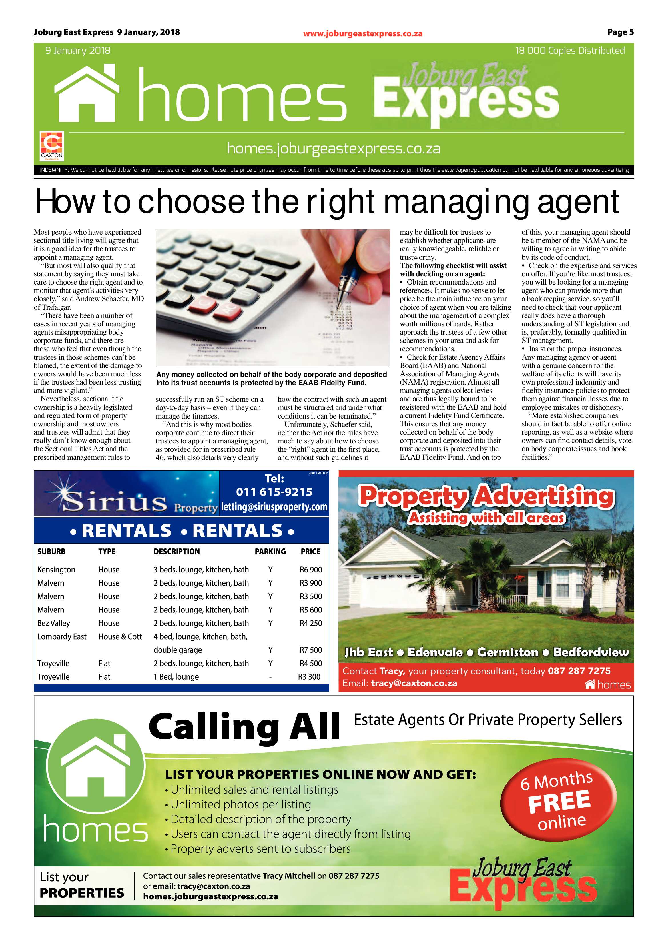 Joburg East Express 09 January 2017 page 5