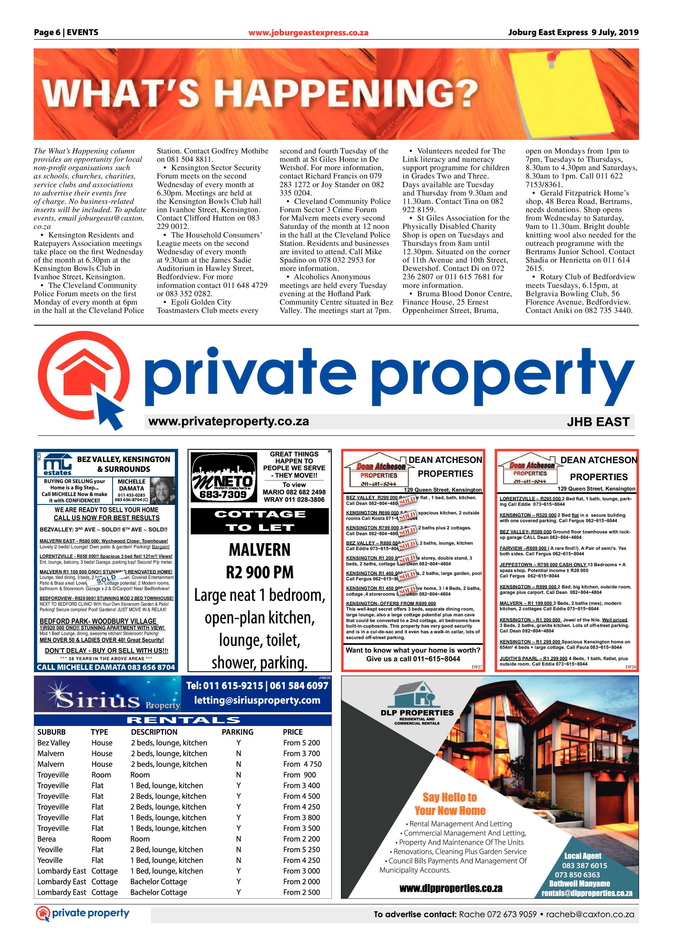 Joburg East Express 09 July 2019 page 6
