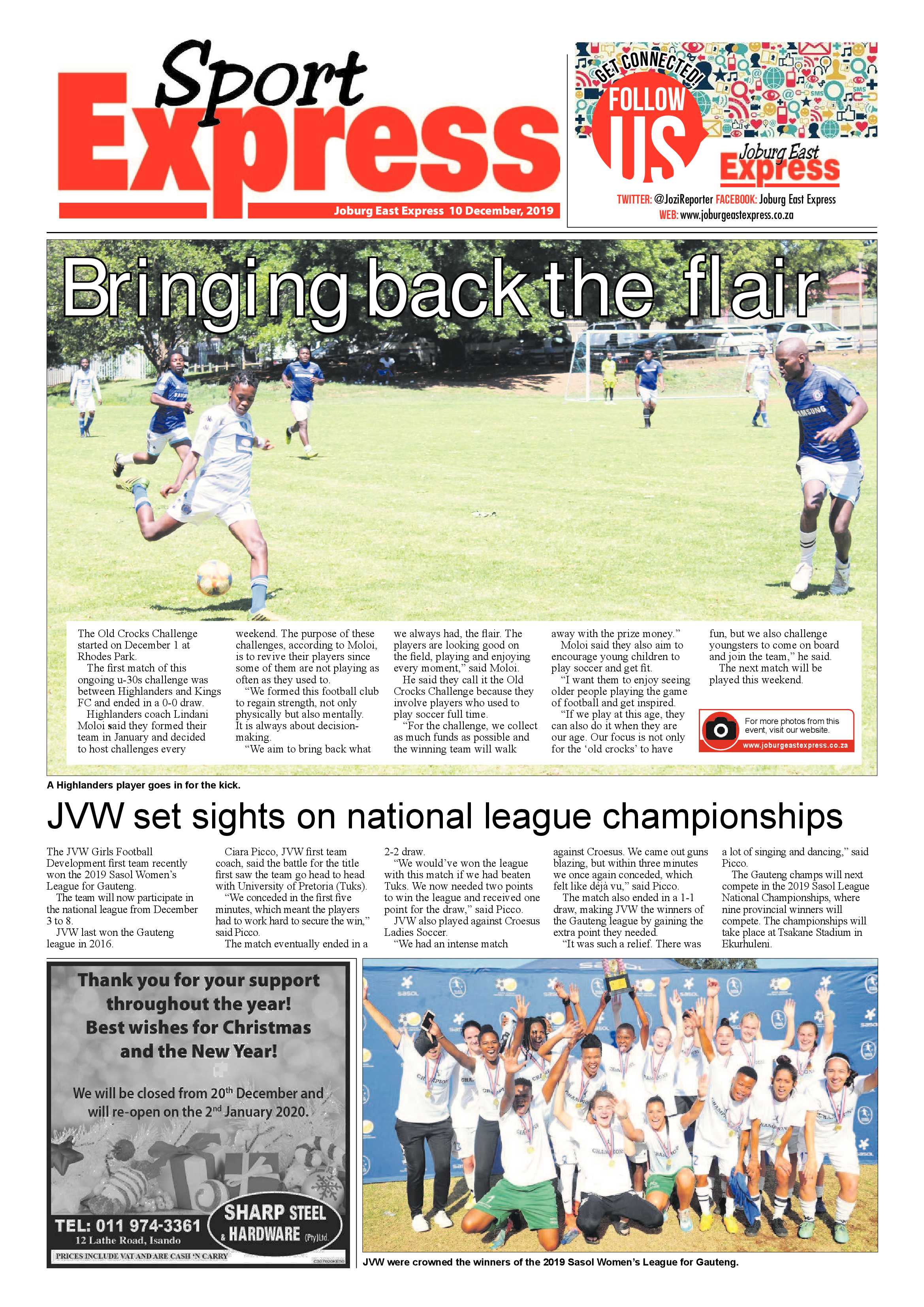 Joburg East Express 10 December 2019 page 8