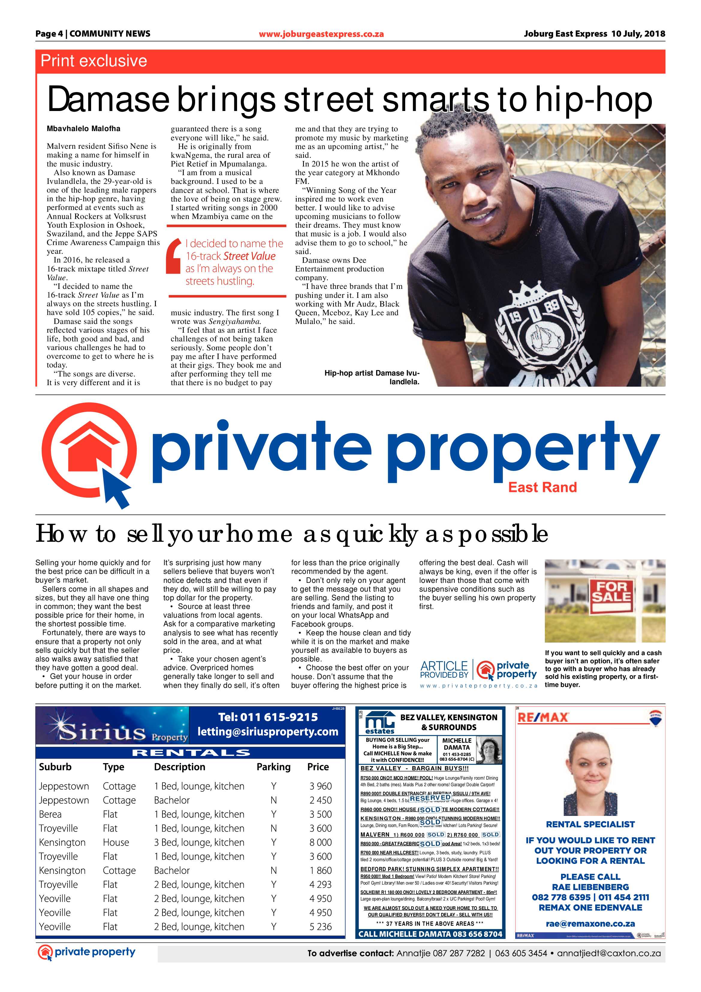 Joburg East Express 10 July 2018 page 4