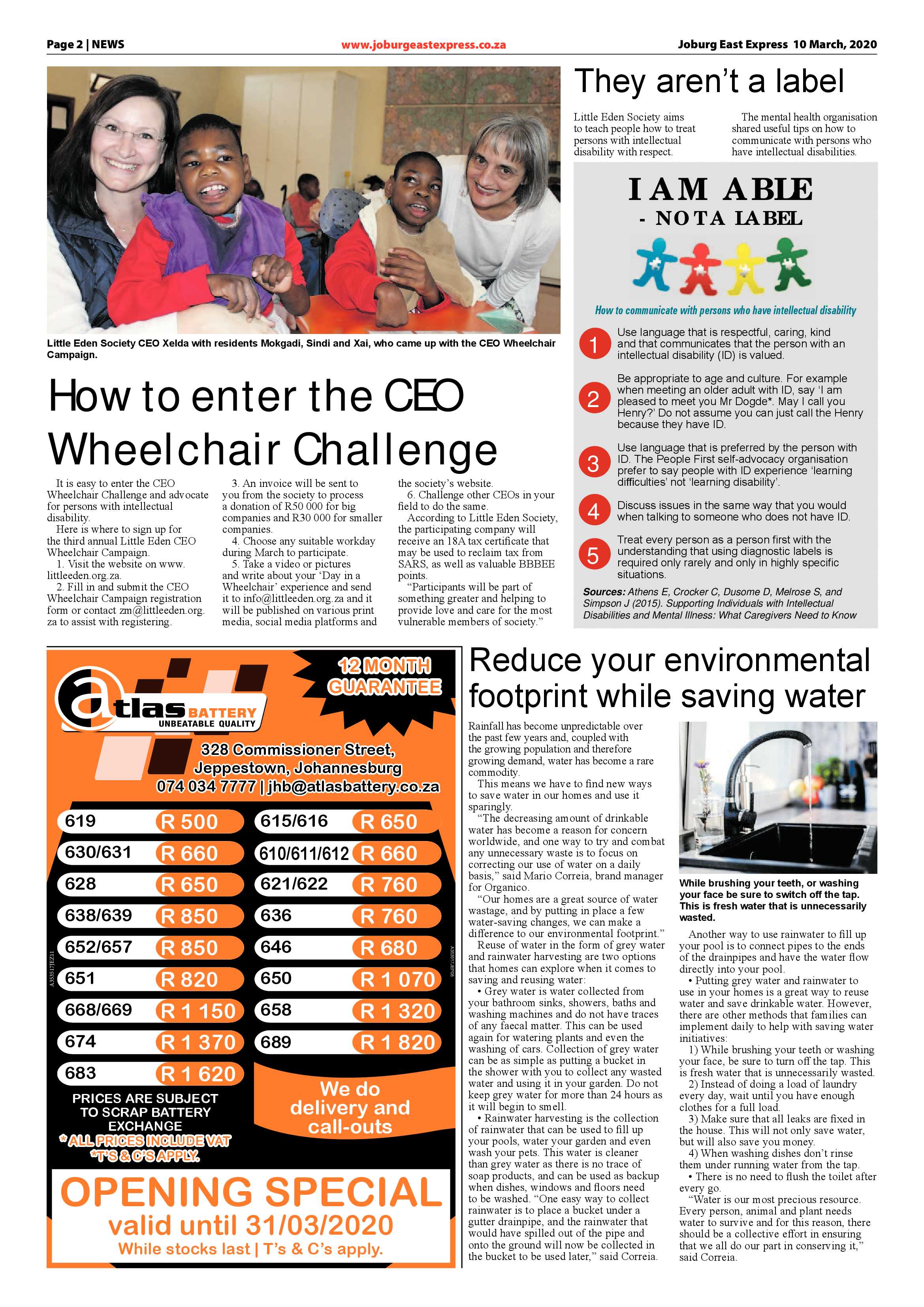 Joburg East Express 10 March 2020 page 2
