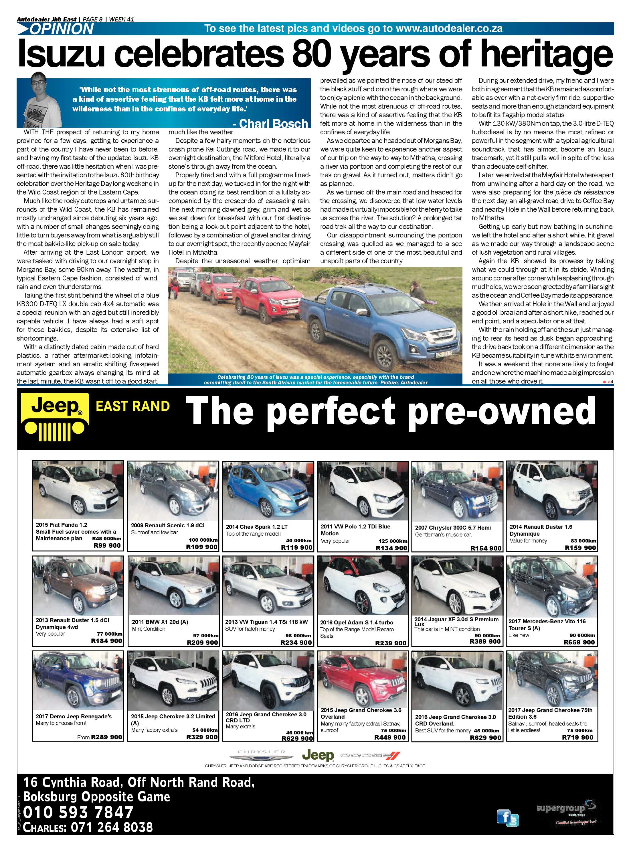 Joburg East Express 10 October 2017 page 20