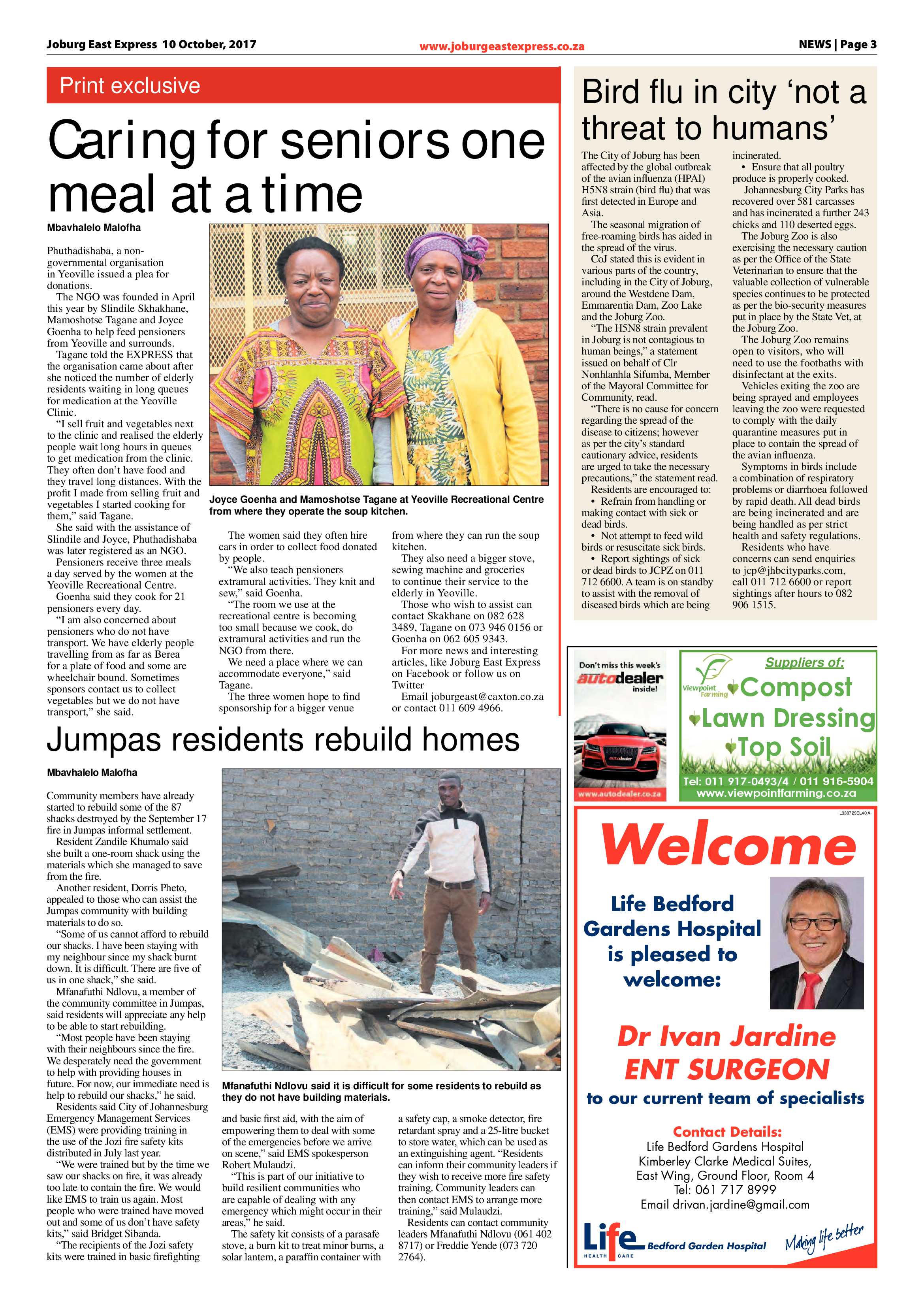 Joburg East Express 10 October 2017 page 3