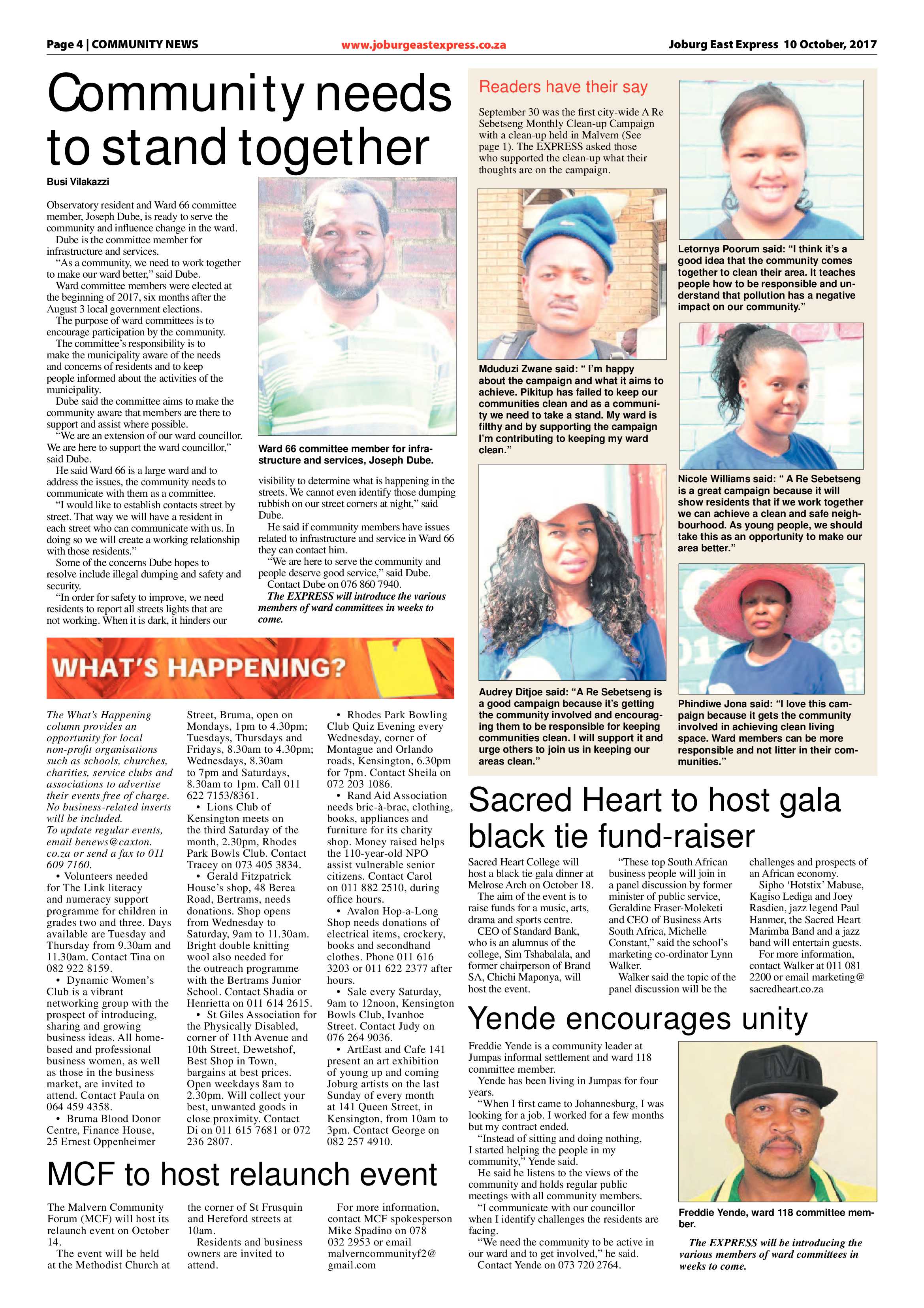 Joburg East Express 10 October 2017 page 4