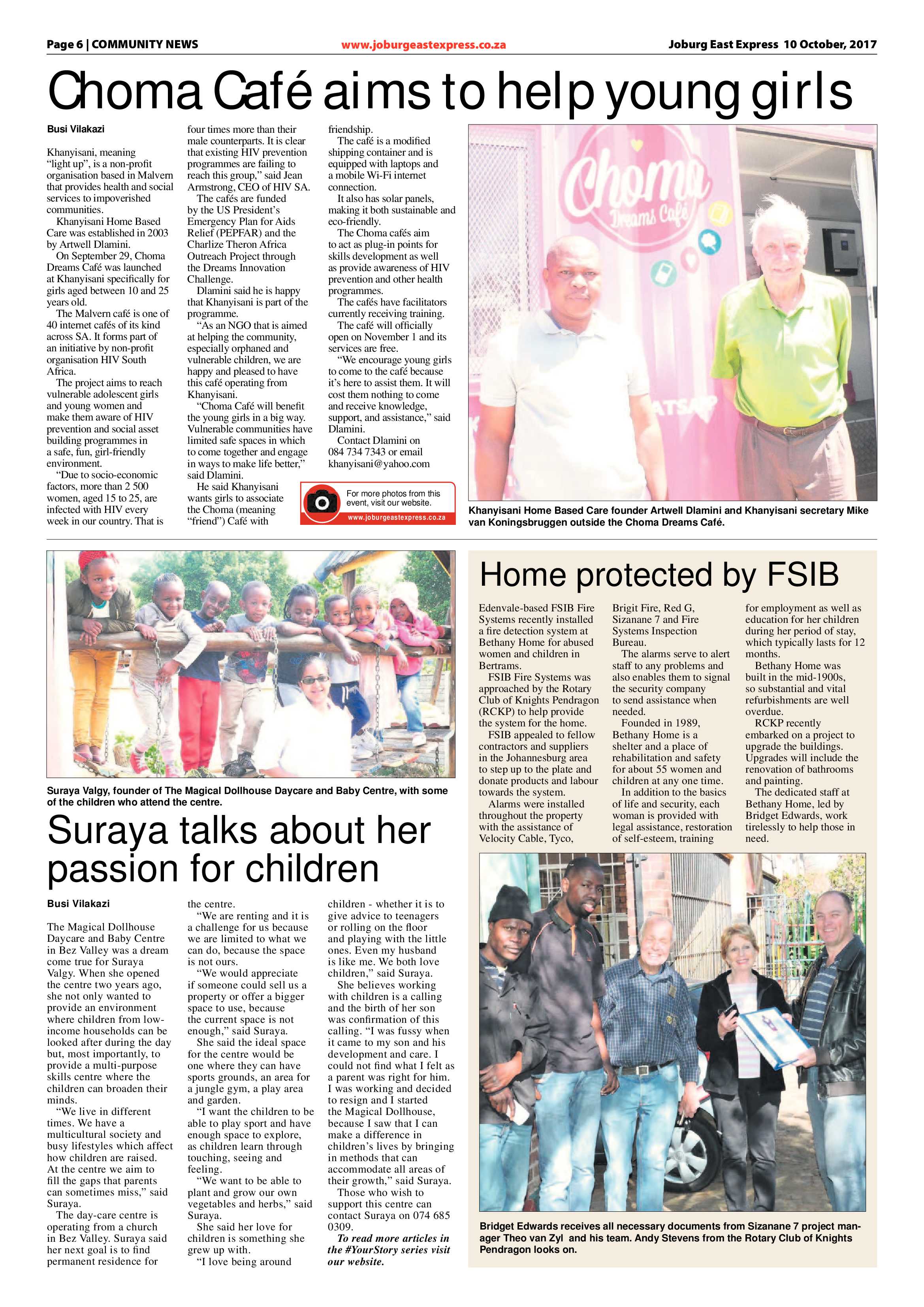 Joburg East Express 10 October 2017 page 6