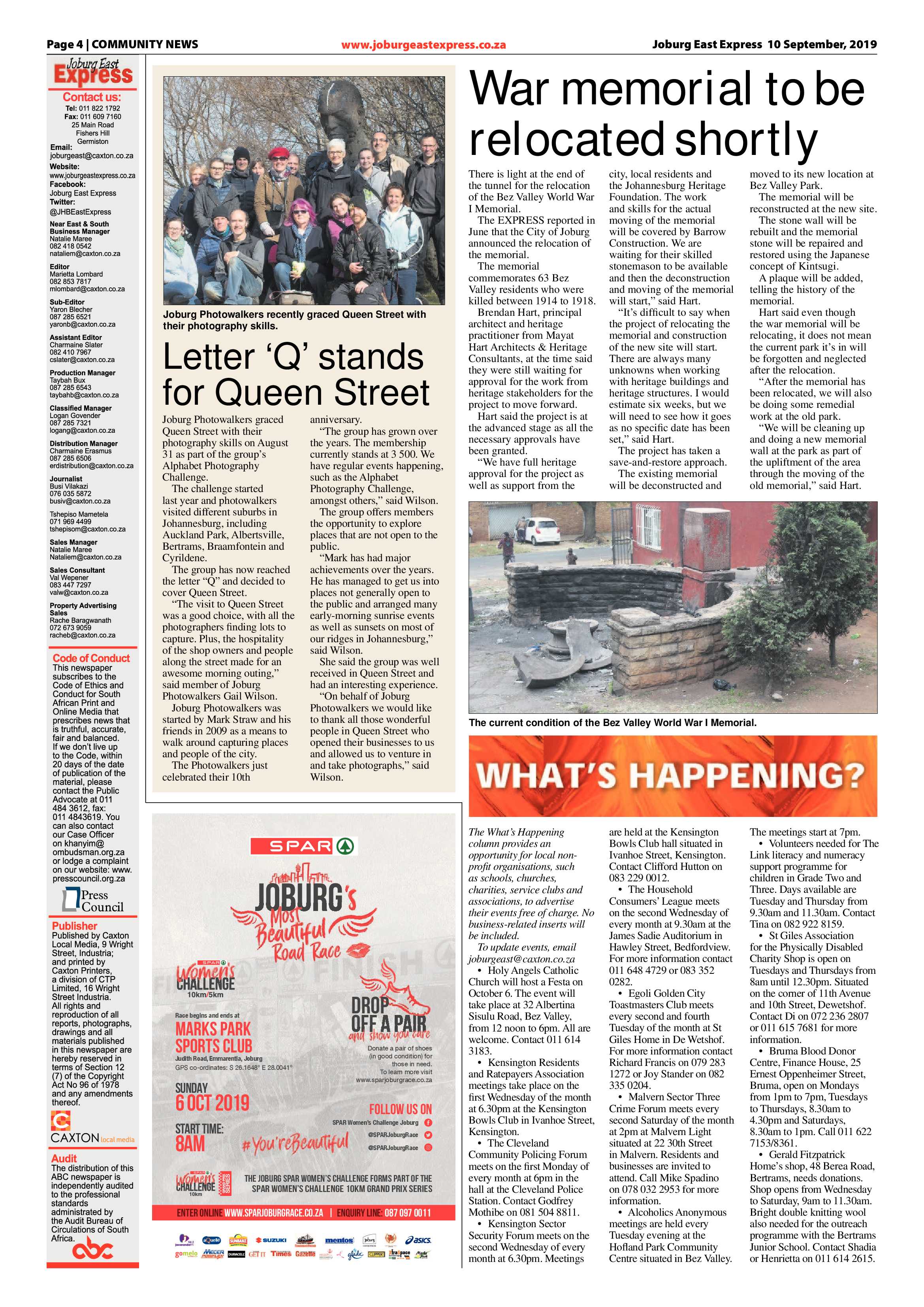 Joburg East Express 10 September 2019 page 4