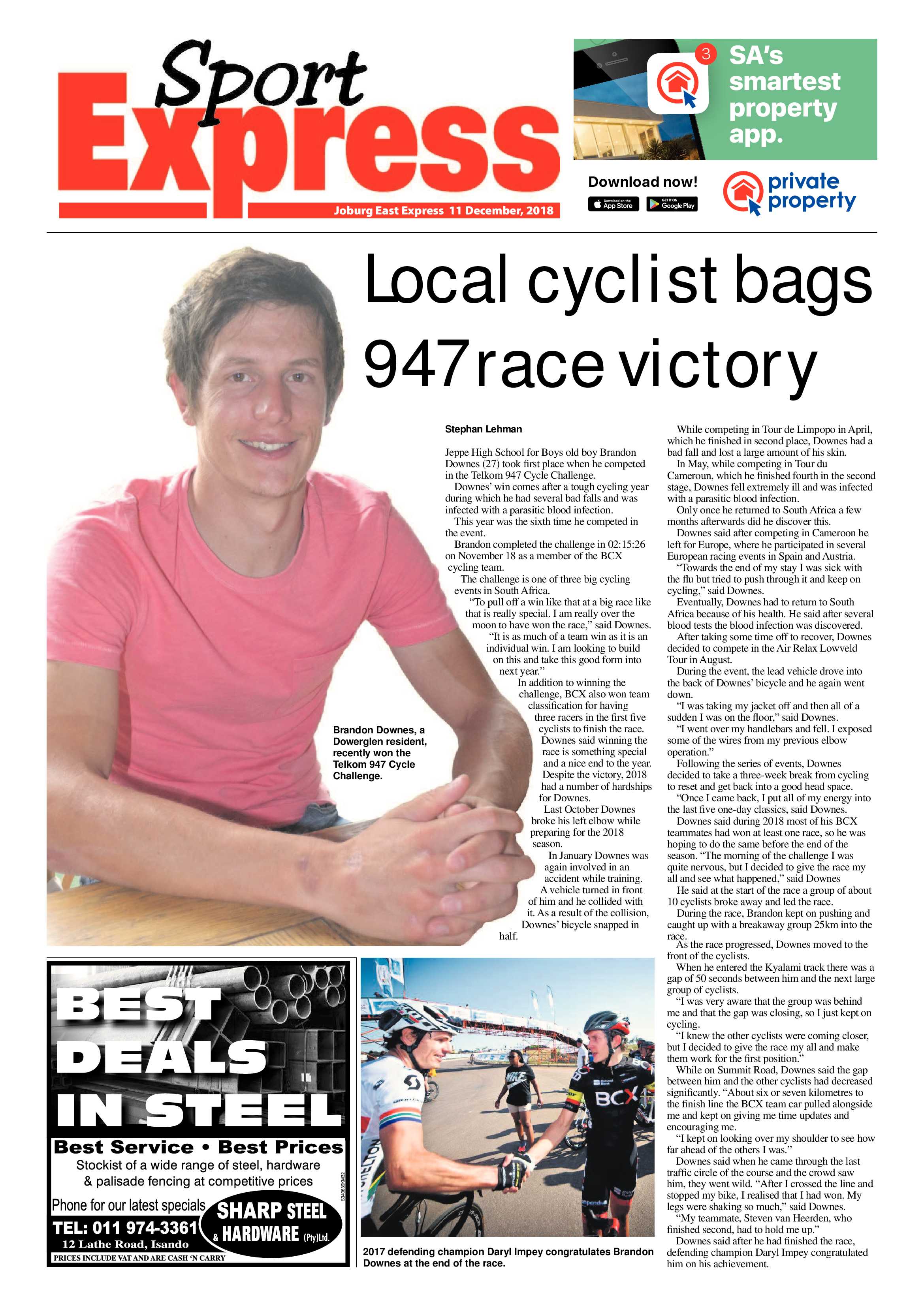 Joburg East Express 11 December 2018 page 12