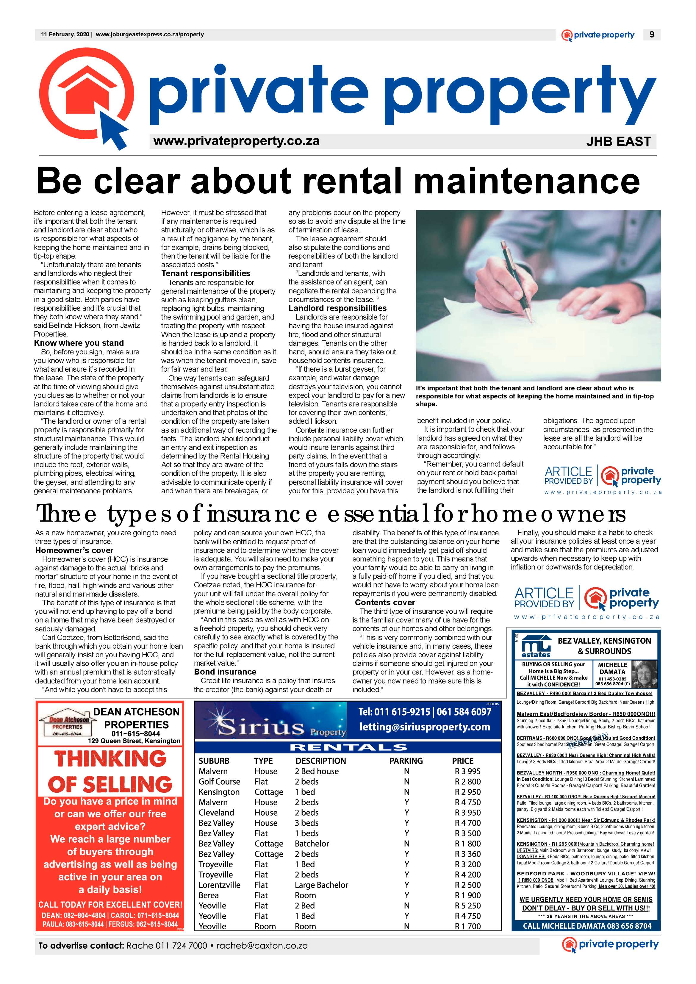 Joburg East Express 11 February 2020 page 9