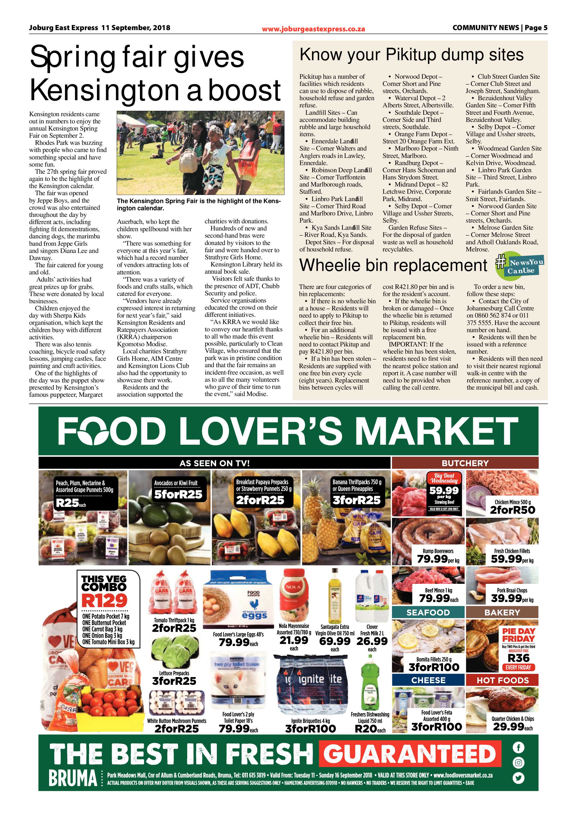Joburg East Express 11 September 2018 page 5