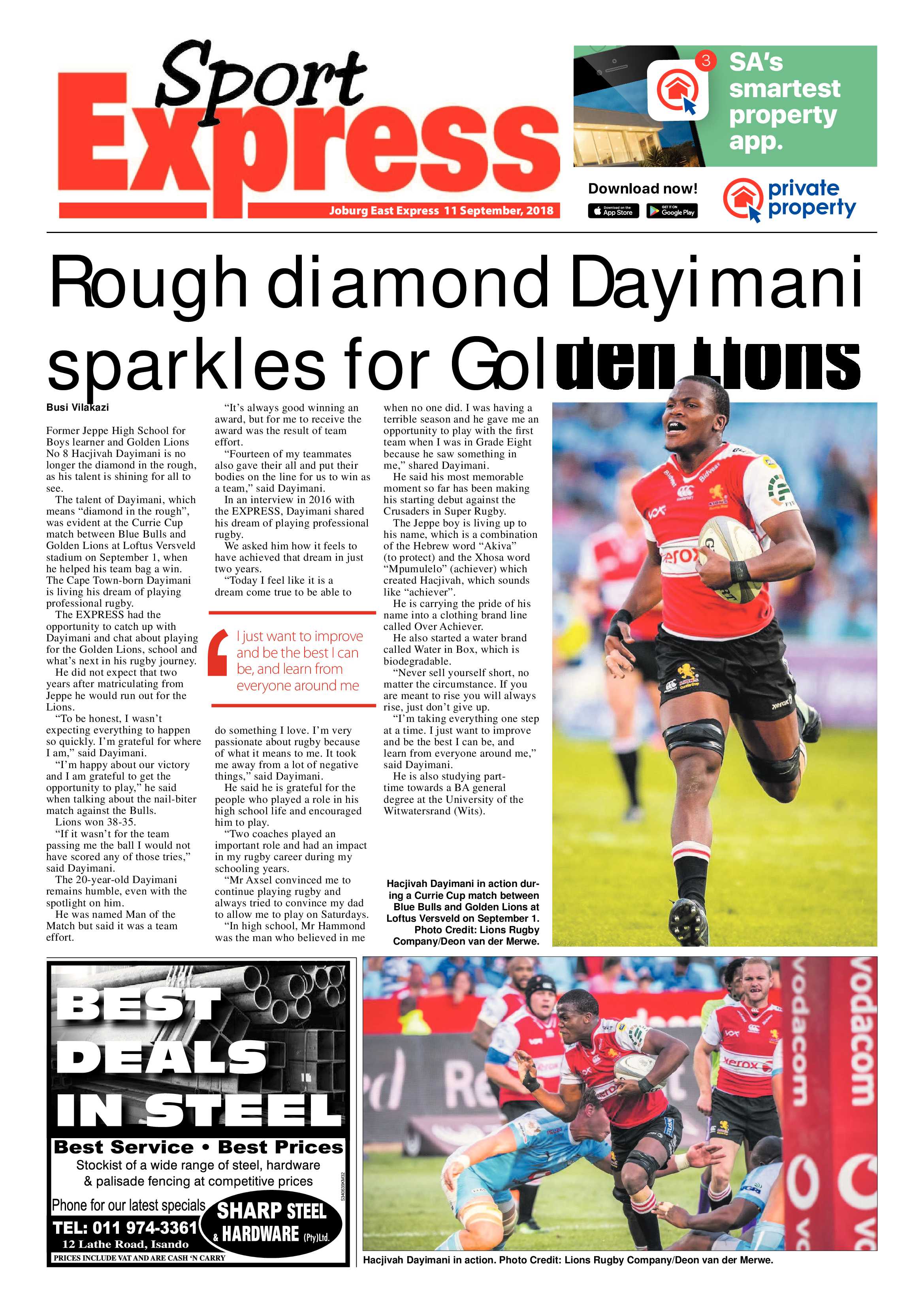 Joburg East Express 11 September 2018 page 8